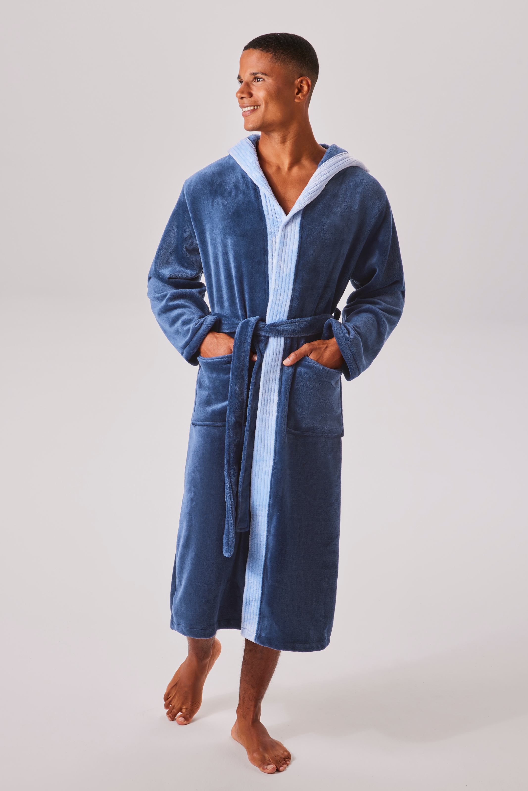 GOODproduct Peignoir de bain unisexe »Miia, ideal für Sauna, Spa & im Urlaub« 1 cuis weich und kuschelig, plüsch, für Damen und Herren, S-XL
