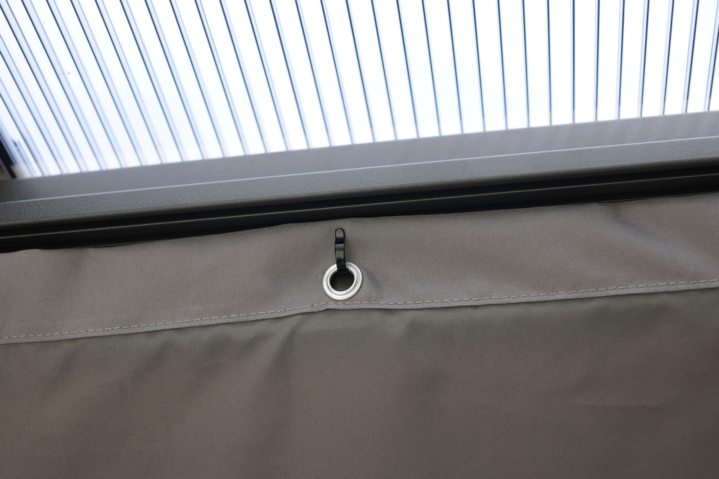 KONIFERA Partie latérale du pavillon für Anbaupavillon Bilbao, BxT: 423x300 cm, UV-beständig, wasserdicht