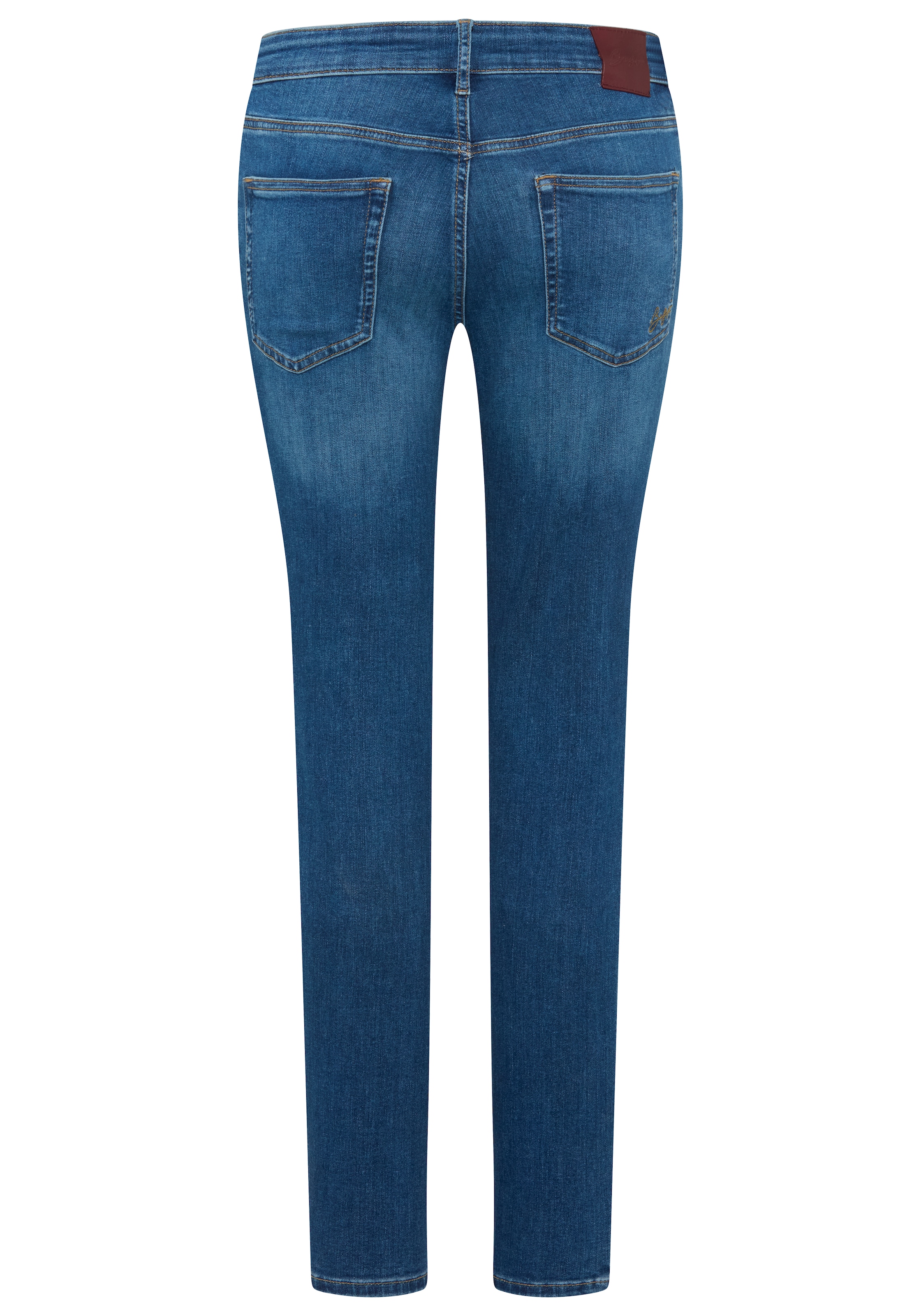 BOSS ORANGE Slim-fit-Jeans »JACKIE MR 10.0 Premium Damenmode« mit mittlerem Bund, Power-Stretch-Denim