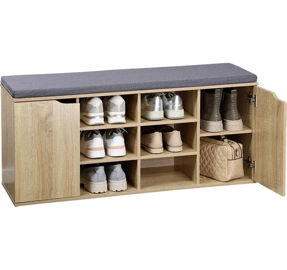 KESPER® Étagère à chaussures »Schuhregal 103 x 48 cm, Keine Angabe/Beige/Braun«