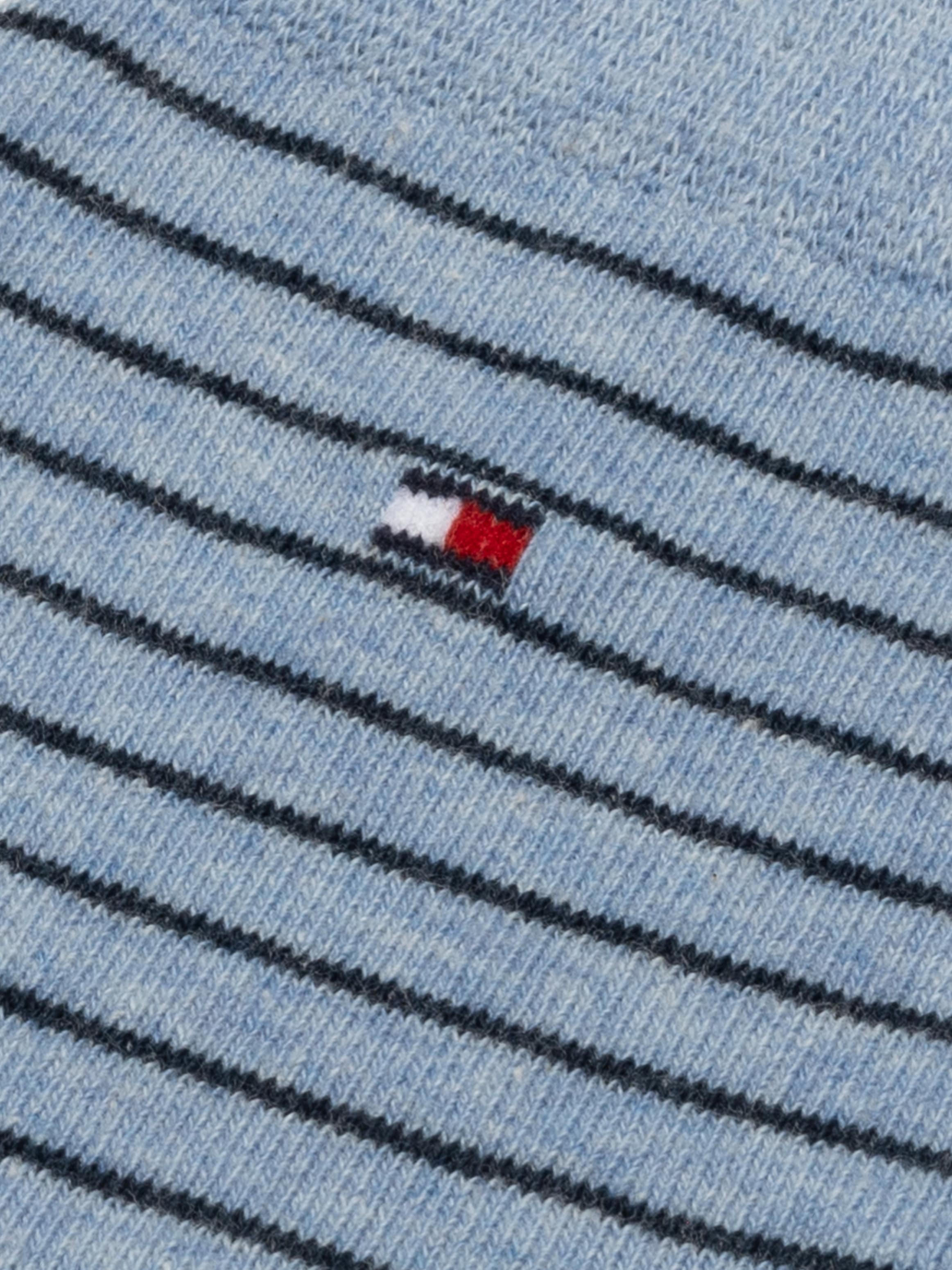 Tommy Hilfiger Socken »TH MEN SMALL STRIPE SOCK 2P« 2 Paar, 2 Paar tlg. Tommy Hilfiger-Branding