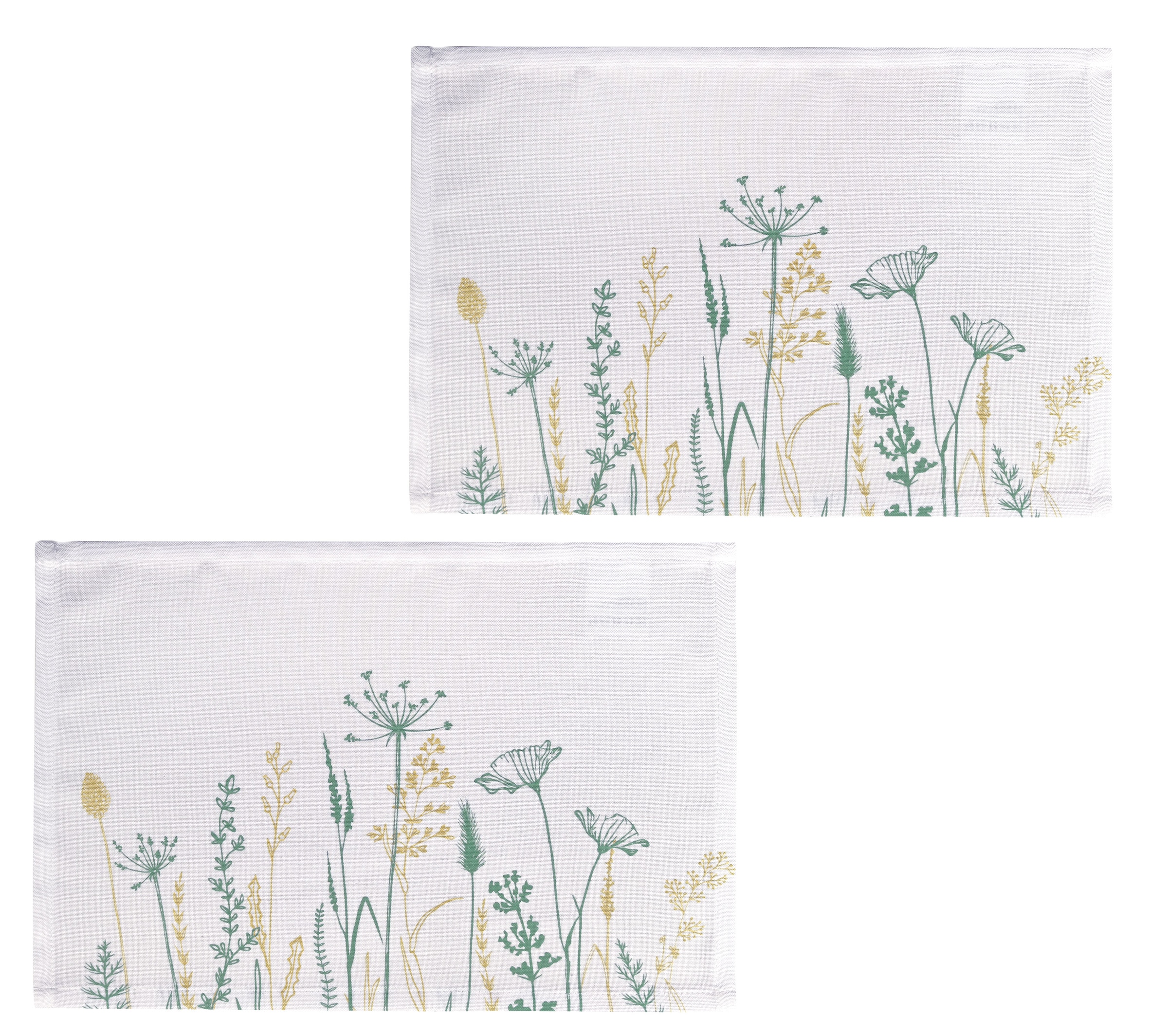 my home Platzset »Nérac« 2er Set, basic, bedruckt, pflegeleicht, Esszimmer, Wohnzimmer,