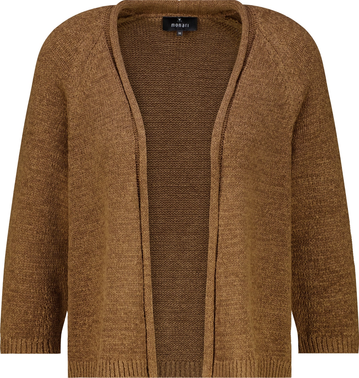 Monari Veste en tricot »Jacke Stricküberwurf Basic« Regular fit mit Halbarm