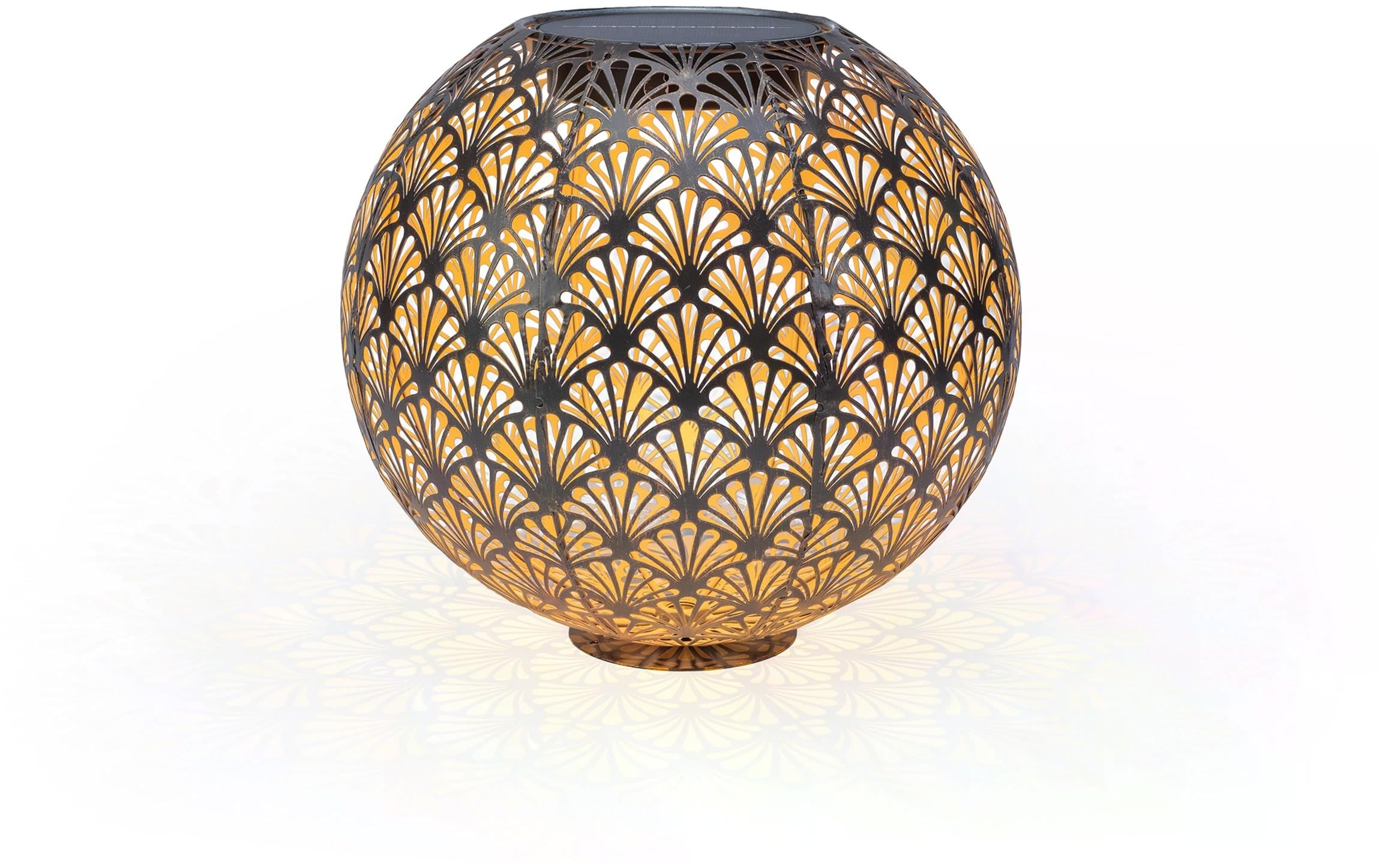 STT LED Windlicht »Solar Antic Ball« Warmweiss