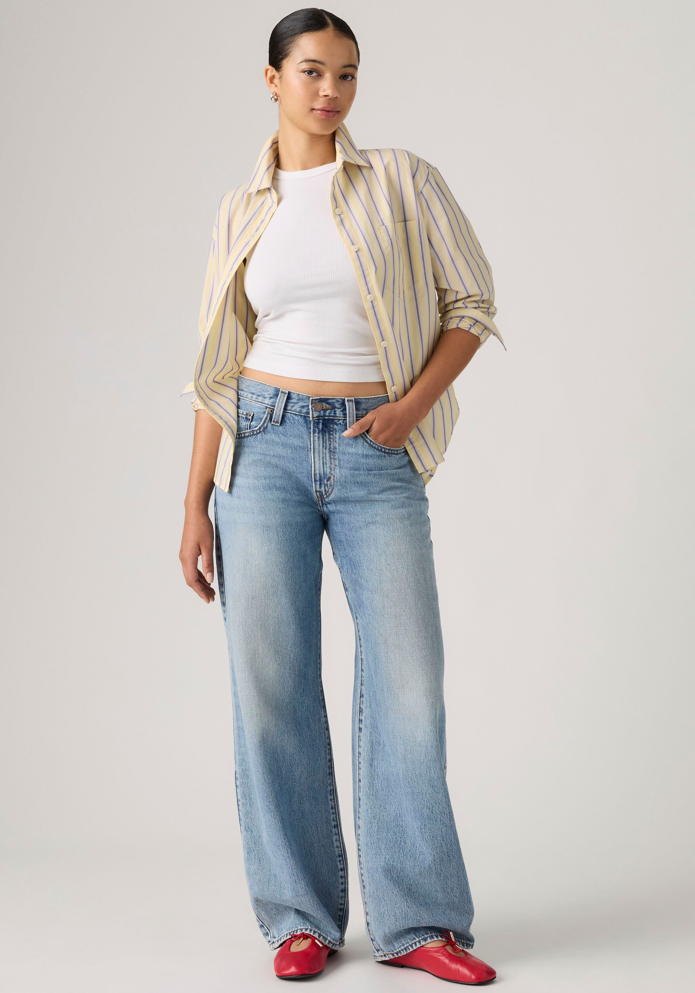 Levi's® Jeans à 5 poches »MIDDY BALLOON« mit weitem Bein