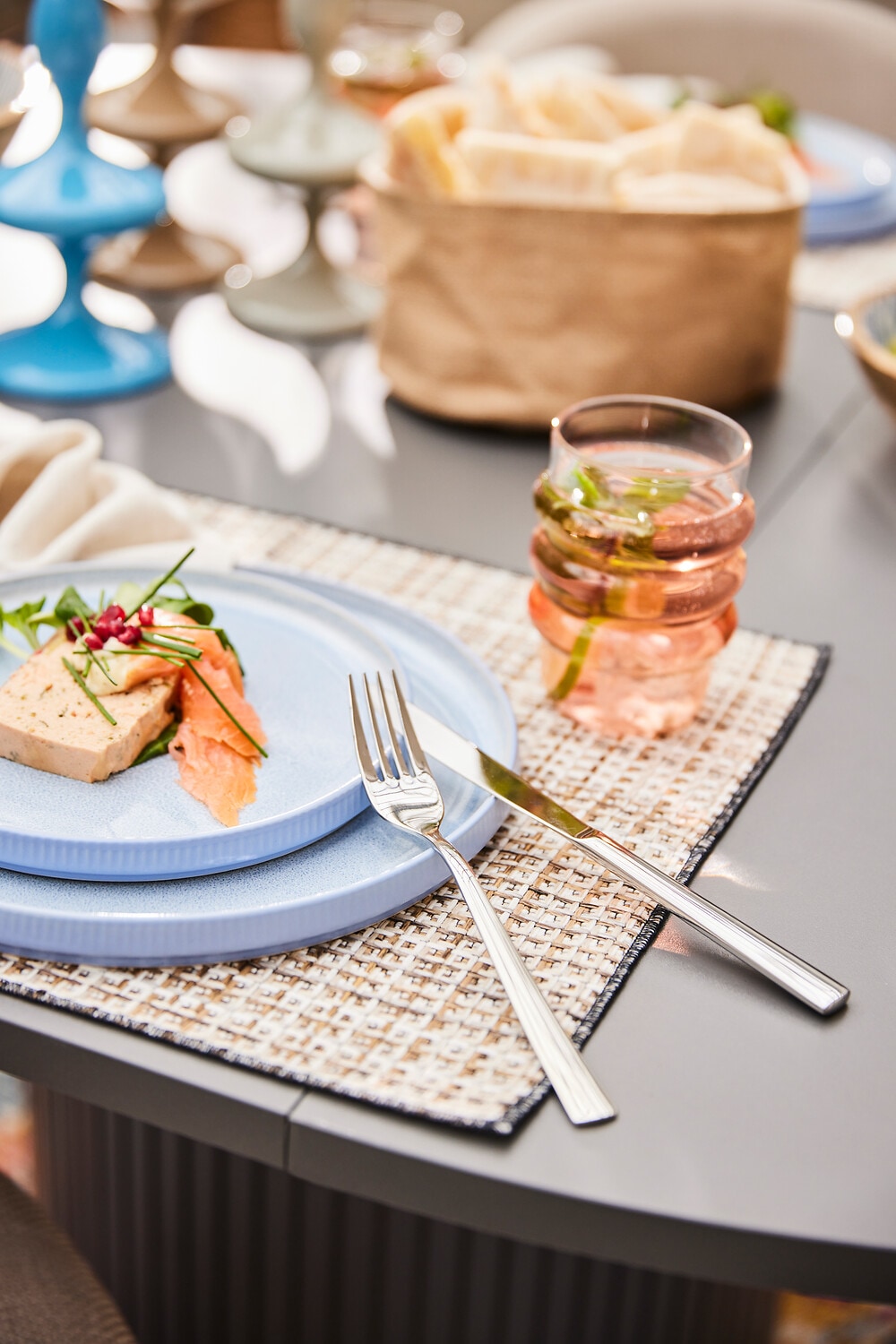 APELT Set de table »Cona« avec bord festonné