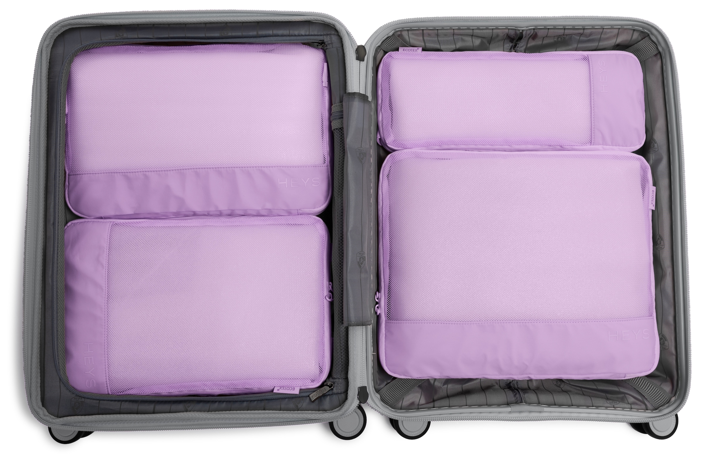 Heys Organisateur de valise »Ecotex Compression Packing Cube« komprimierbare Packwürfel, Packtaschen, Organizer für Koffer