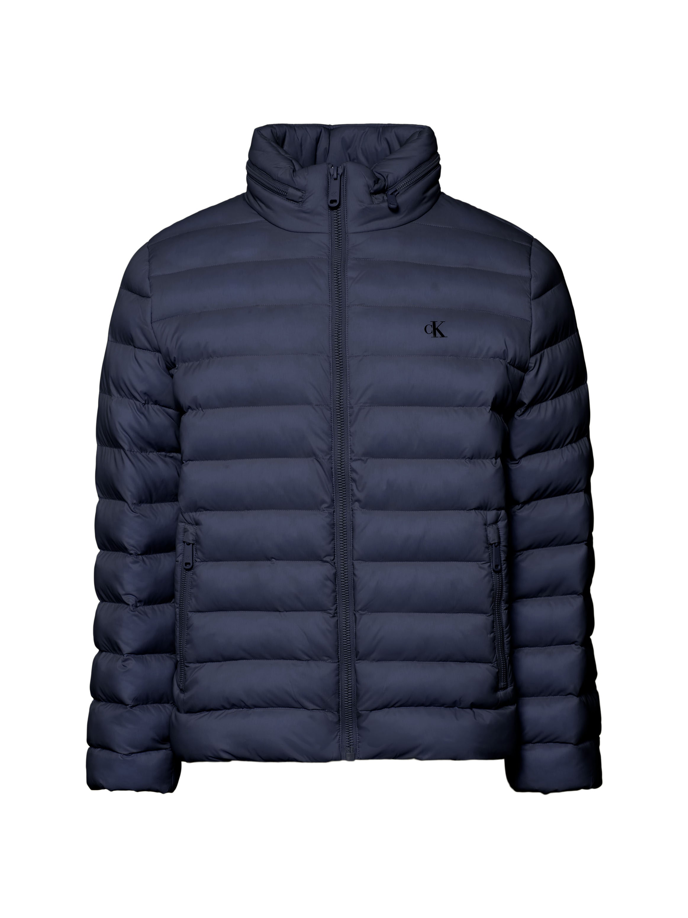 Calvin Klein Jeans Steppjacke »LS NYLN MD WT HDD  F« mit Kapuze Regular fit mit Kapuze im Kragen