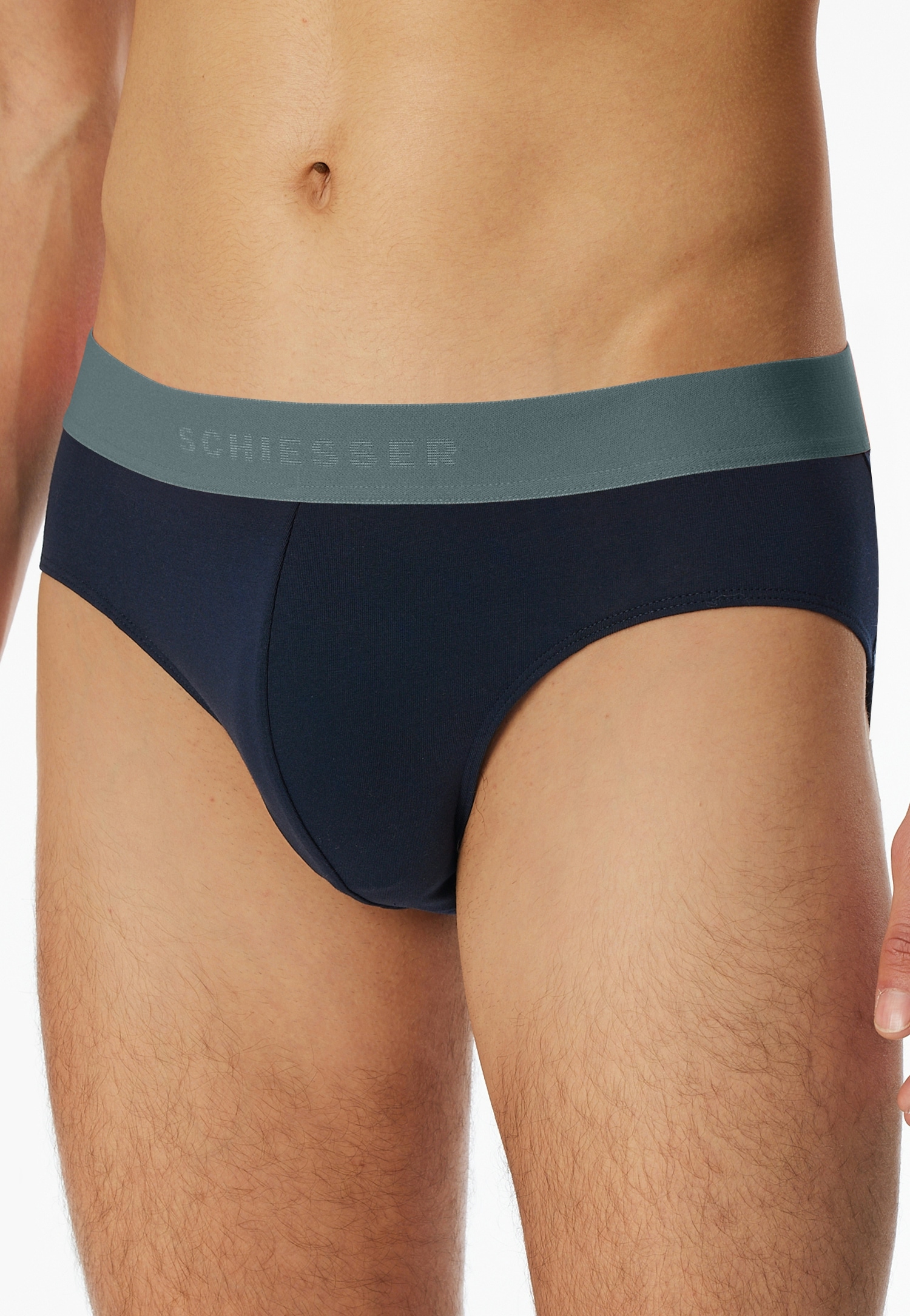 Schiesser Slip rio »95/5 Multipacks« 3er Pack,  mit sportlichem Logo-Webgummibund