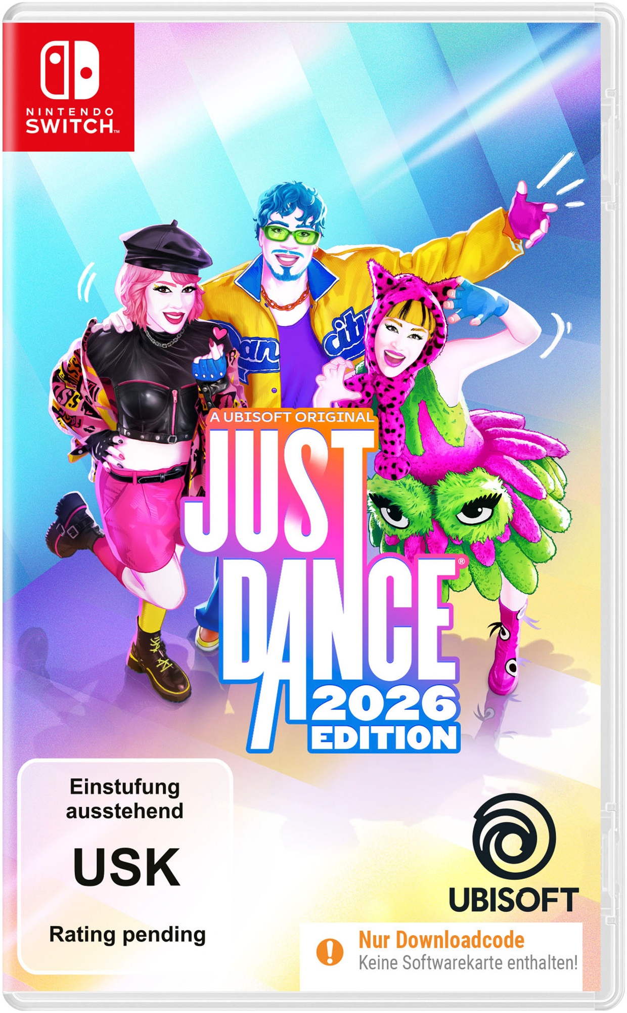 UBISOFT Spielesoftware »Just Dance 2026 (Code in box)« Nintendo Switch
