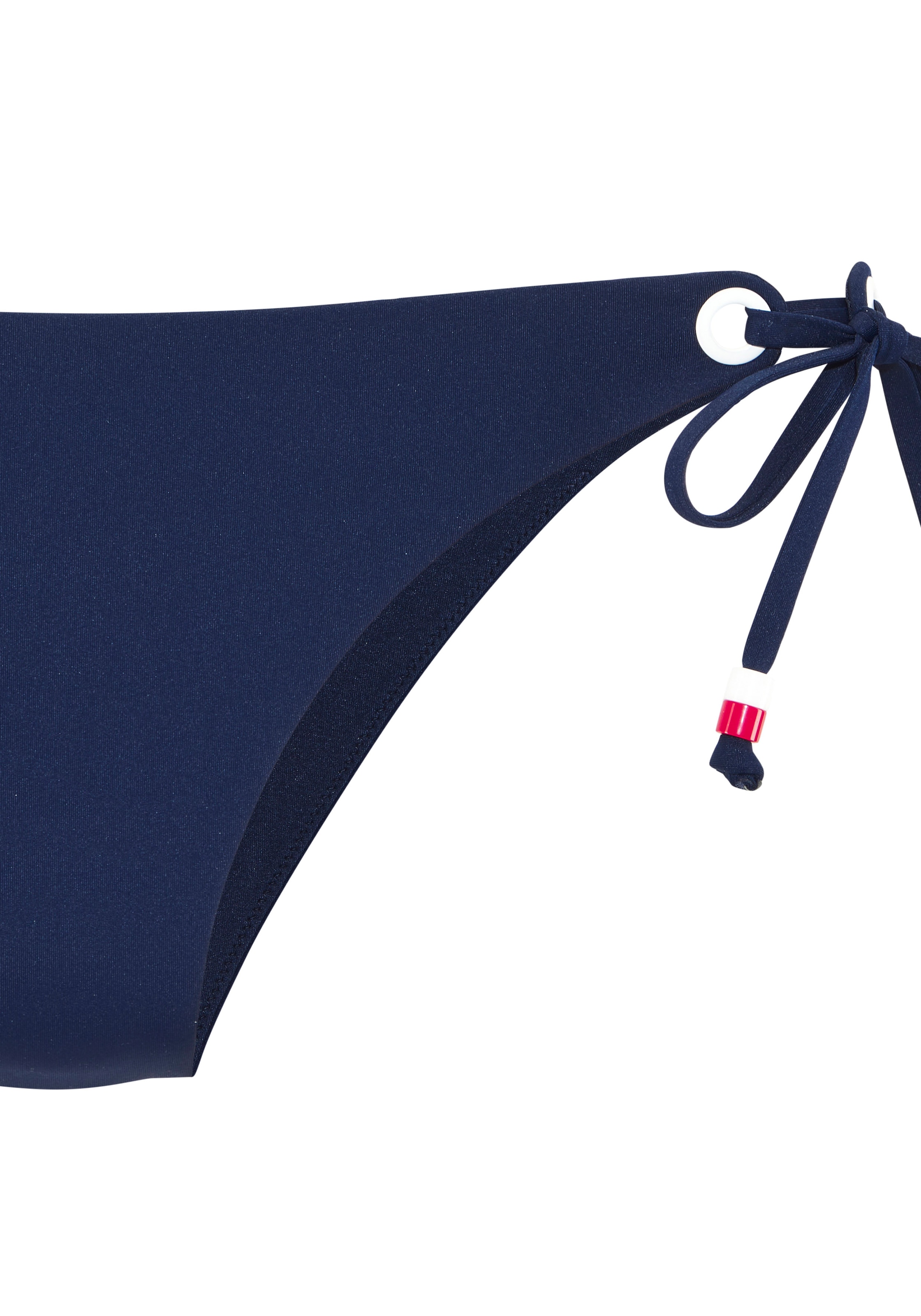 s.Oliver Pantalon de bikini »Beverly« mit kontrastfarbigen Zierringen