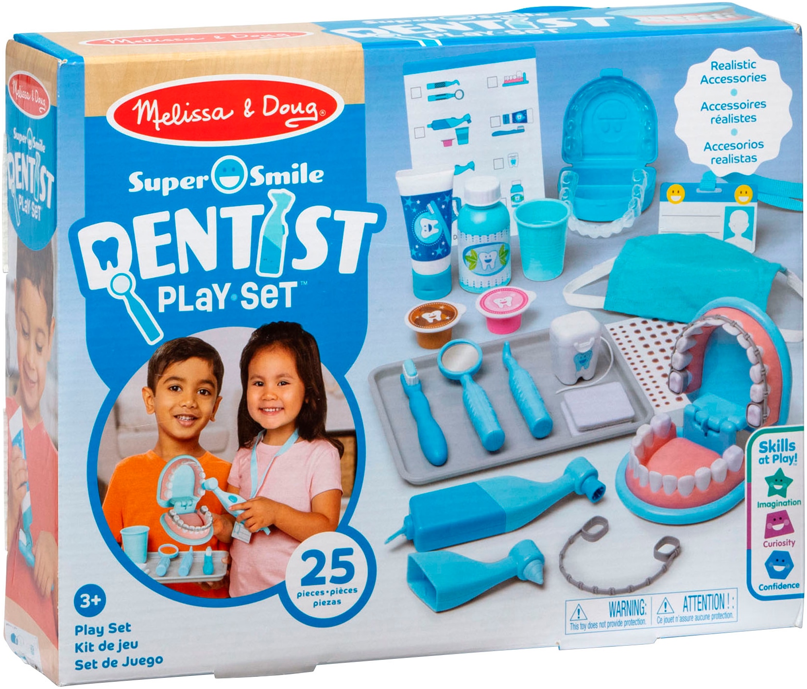 Spin Master Mallette de médecin jouet »Melissa & Doug Super Smile Zahnarzt-Spielset«