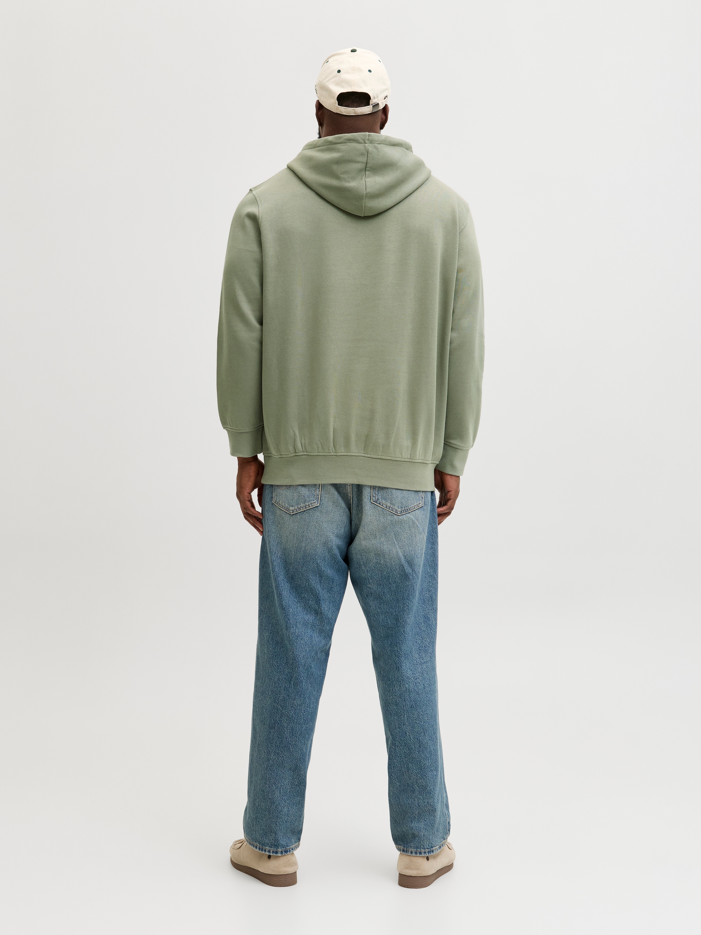 Jack & Jones PlusSize Sweat à capuche »JJESOHO SWEAT HOOD NOOS PLS«, mit Logobranding
