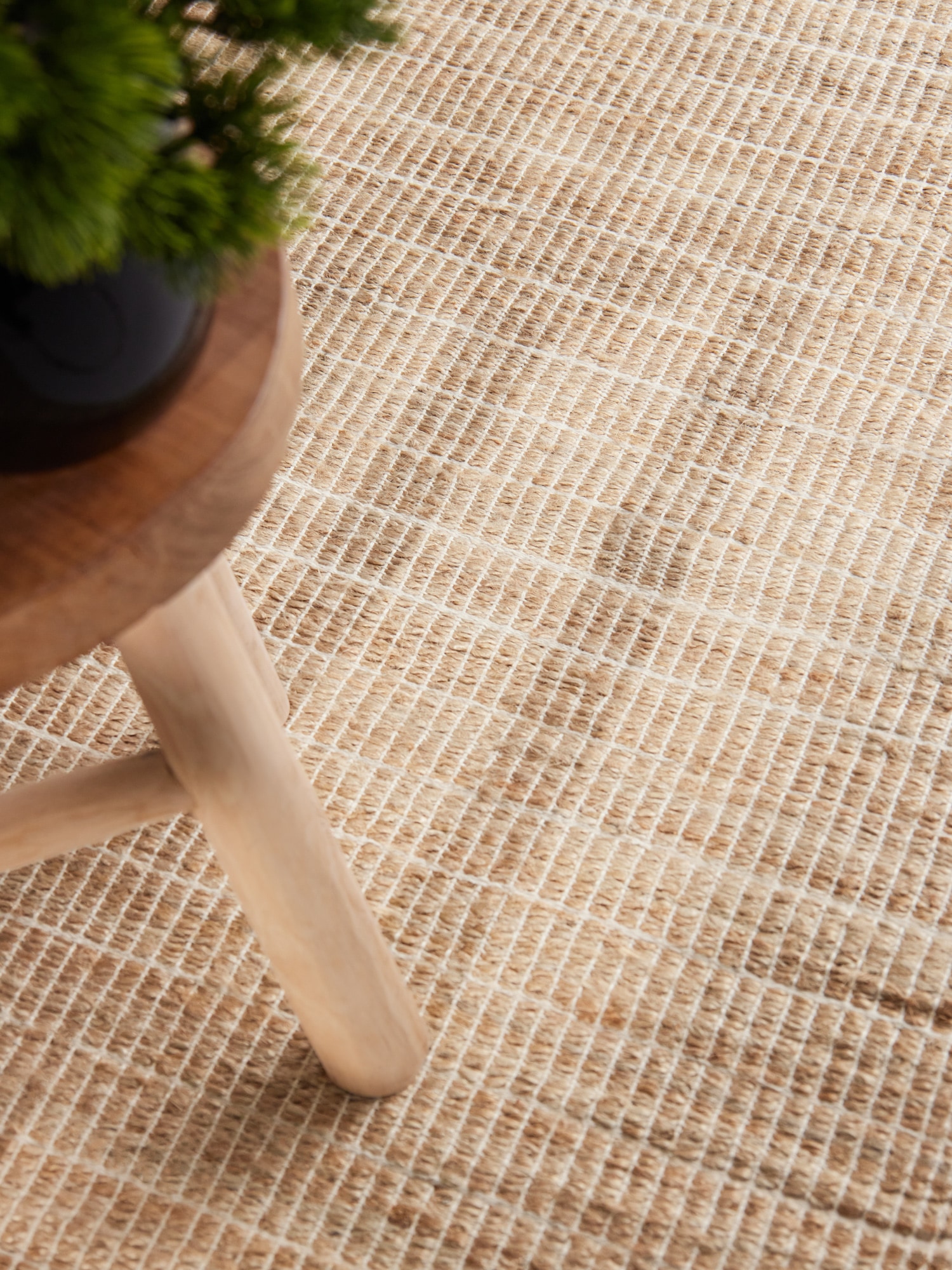 Villeroy & Boch Tapis »Birka« Rectangulaire 6 mm Höhe Jute, Natur, Wohnzimmer, Esszimmer, Schlafzimmer, Flur, Modern, Boho