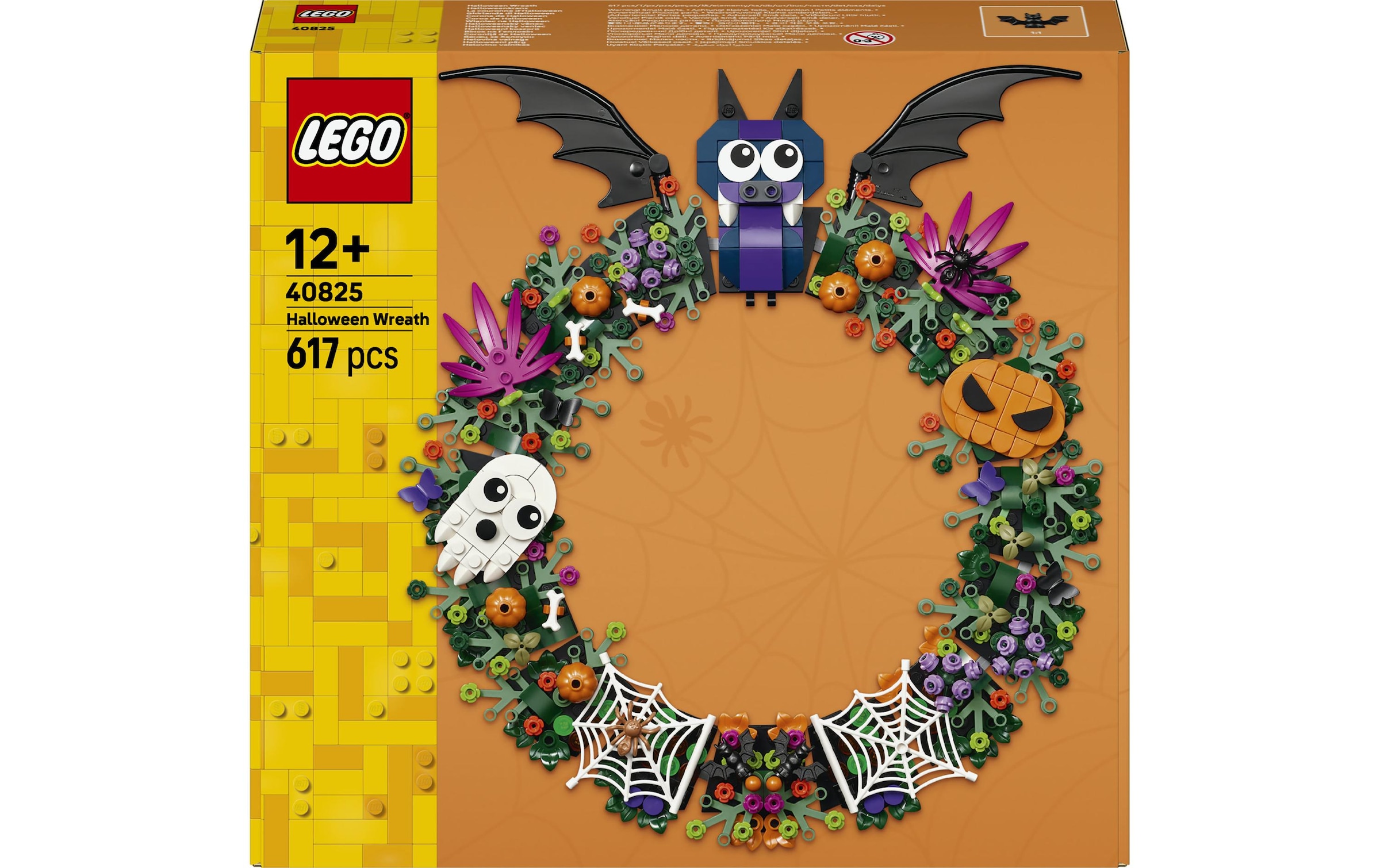 LEGO® Konstruktionsspielsteine »Halloweenkranz (40825), LEGO LEGO Iconic« Made in Europe