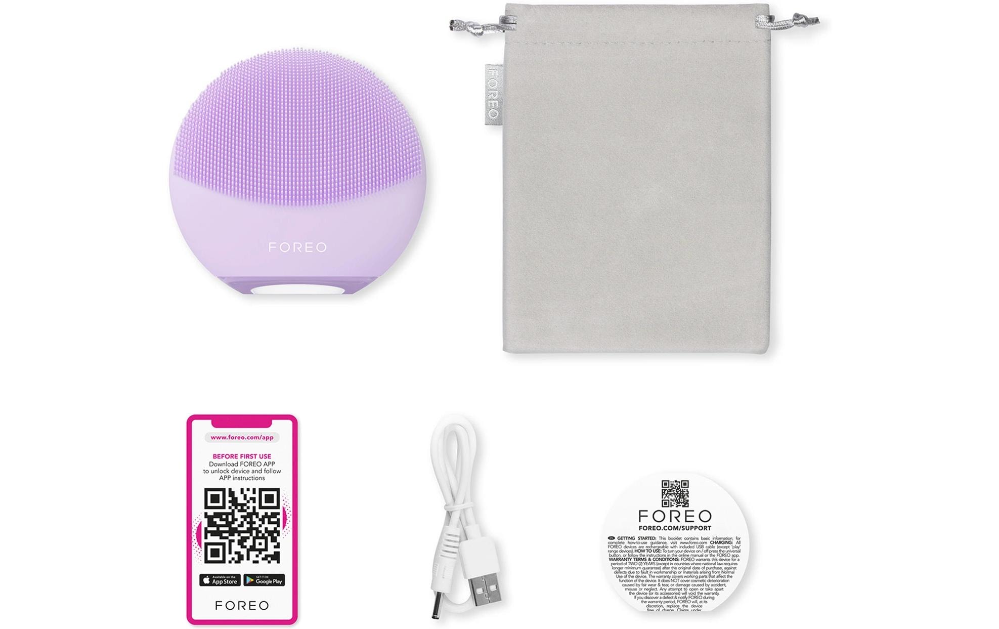 FOREO Brosse électrique pour le nettoyage du visage »LUNA™ 4 mini«