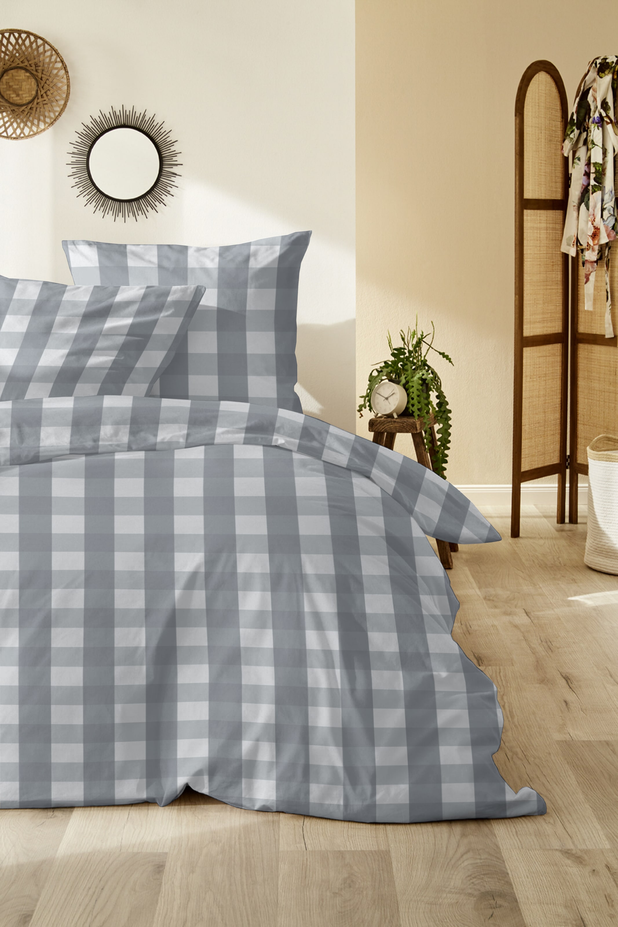 Primera Linge de lit »Feinbiber-Bettwäsche« 2 cuis doux comme du velours et naturellement en pur coton