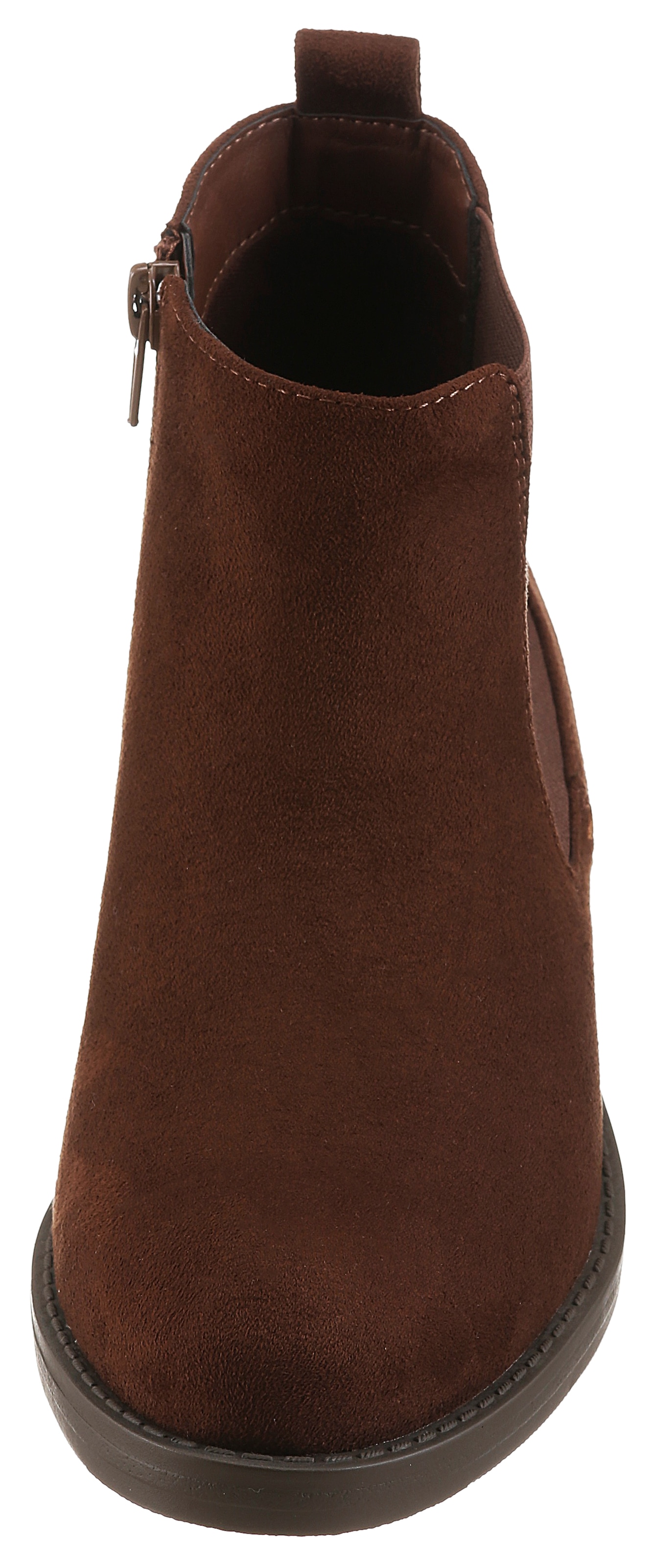 Aniston SHOES Bottines chelsea  bottine, talon bloc, avec large stretch