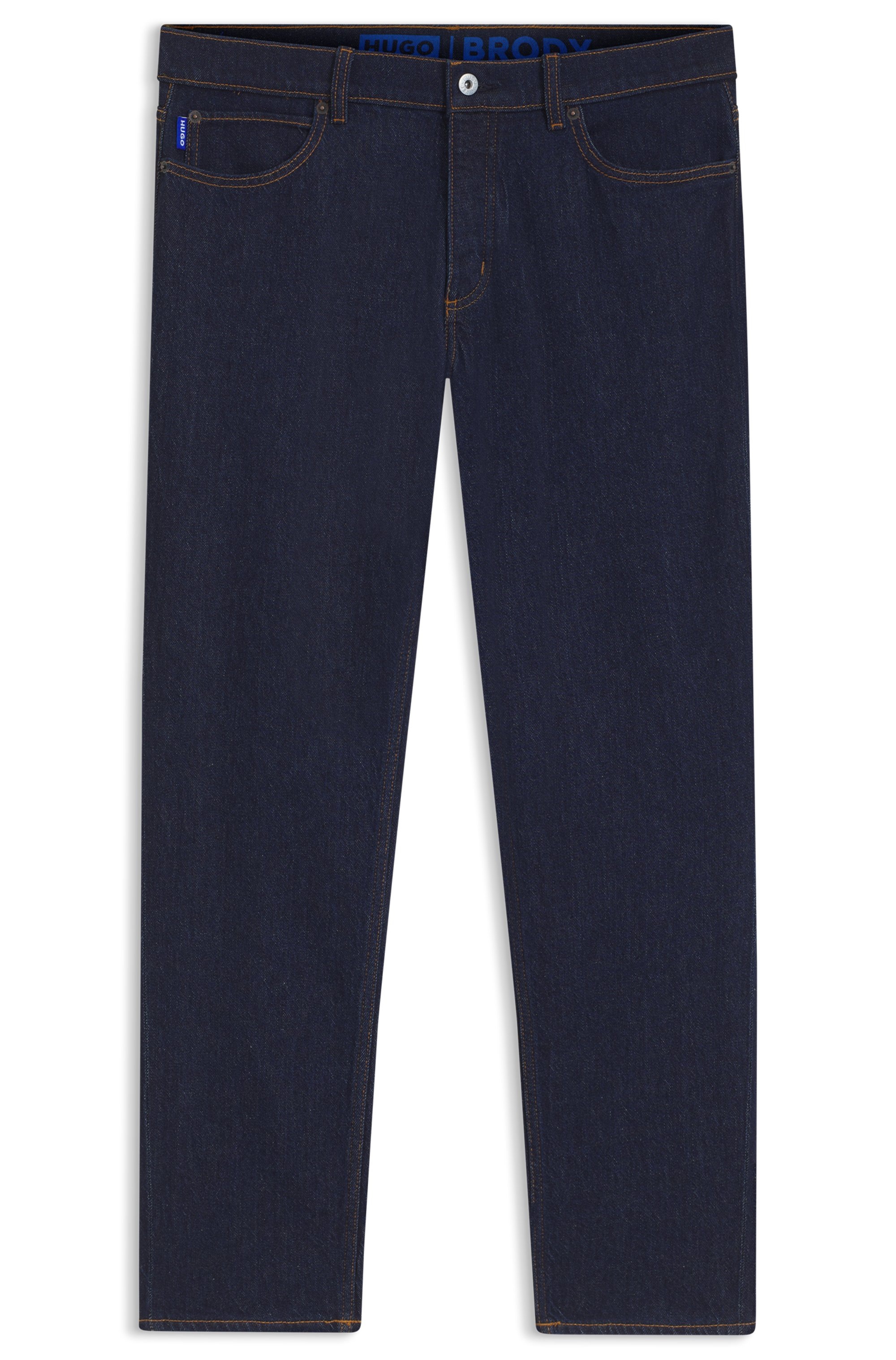 HUGO Blue Jeans taille basse »Brody« mit Stone-washed-Finish