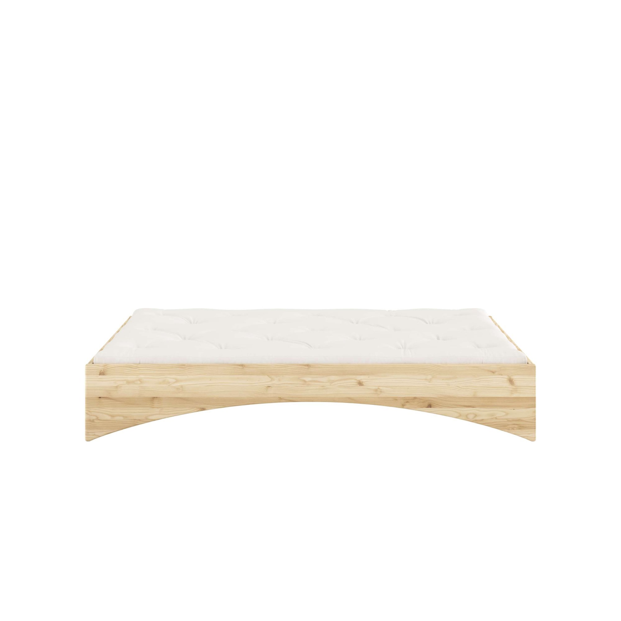 Karup Design Bettgestell »Orbit Bed, Massivholzbett, Futonbett, FSC®-zertifiziertem Massivholz« B/H/T ca: 144/164/184x35x205cm),  mehrere Grössen, inklusive Lattenrost, ohne Matratze, Made in Europe