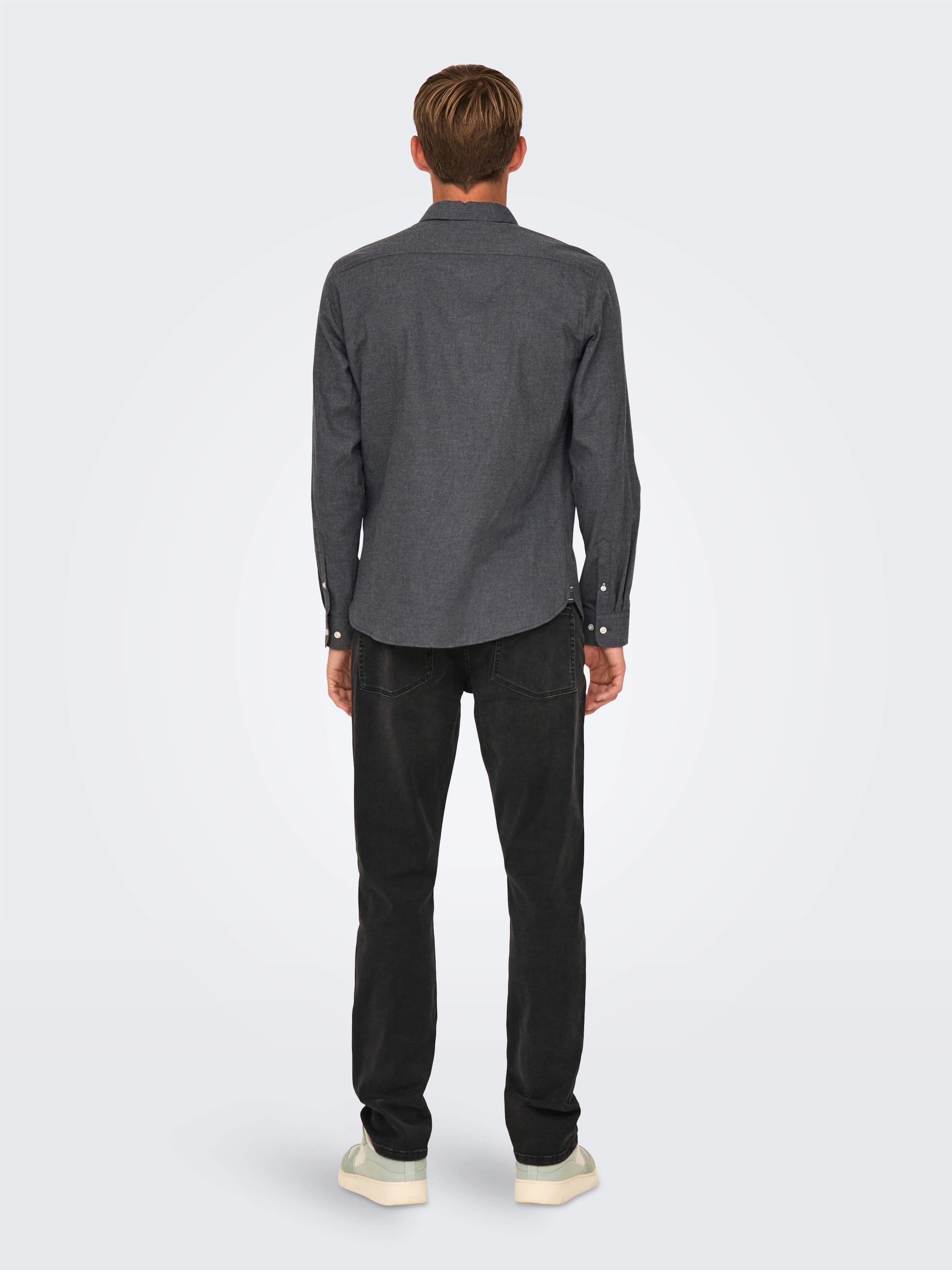 ONLY & SONS Chemise à manches longues »ONSROAD LIFE REG MELANGE LS SHIRT NOOS«