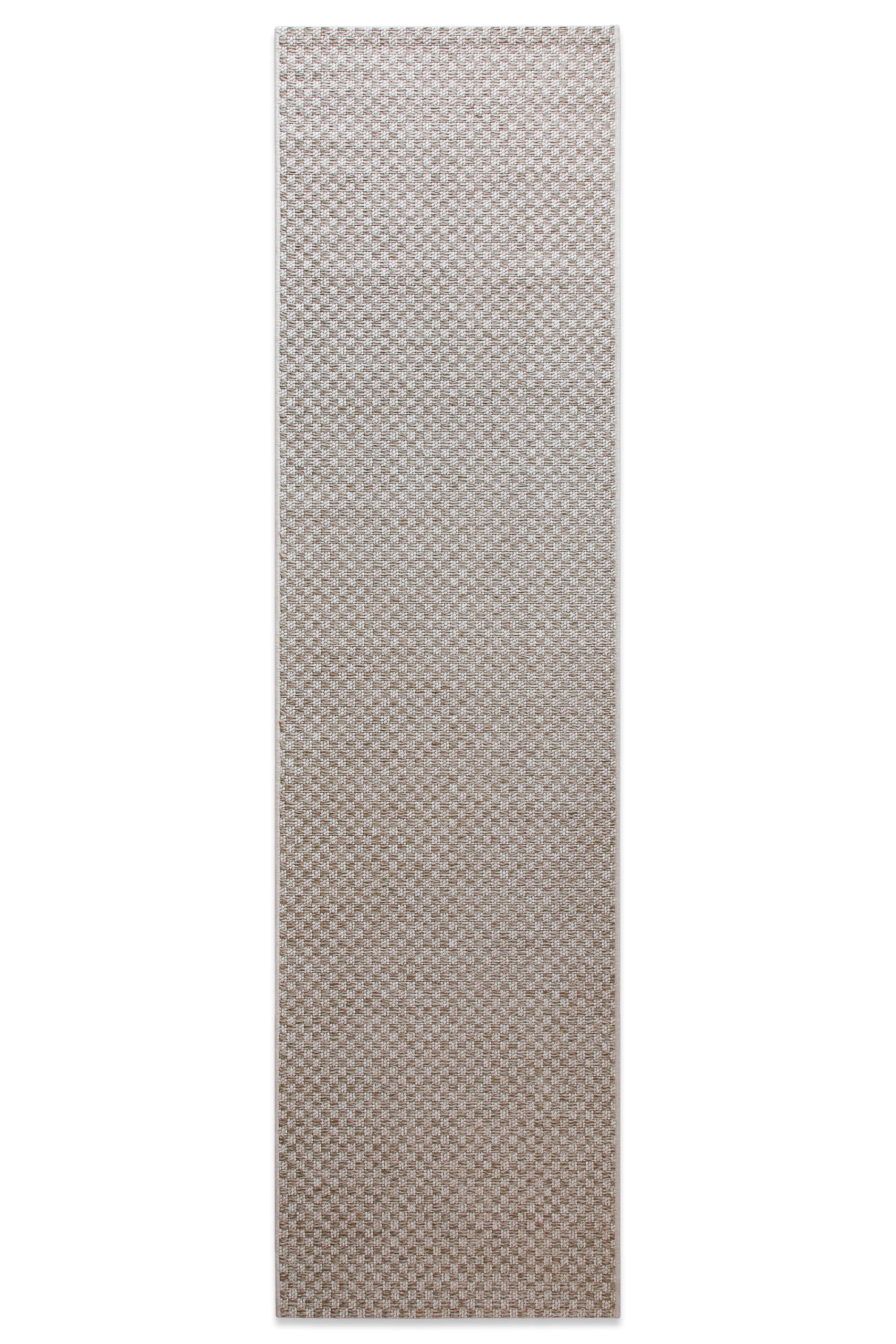 Wecon home Chemin de table »Miami South Beach« Rectangulaire 5 mm Höhe In- & Outdoor Teppich, wetterfest, kariert, Balkon, pflegeleicht