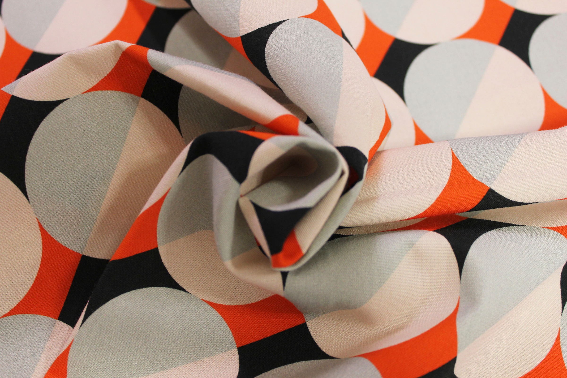 Adam Vorhang »Circles« Kräuselband 1 Stk. tlg. aus 100% Bio-Baumwolle