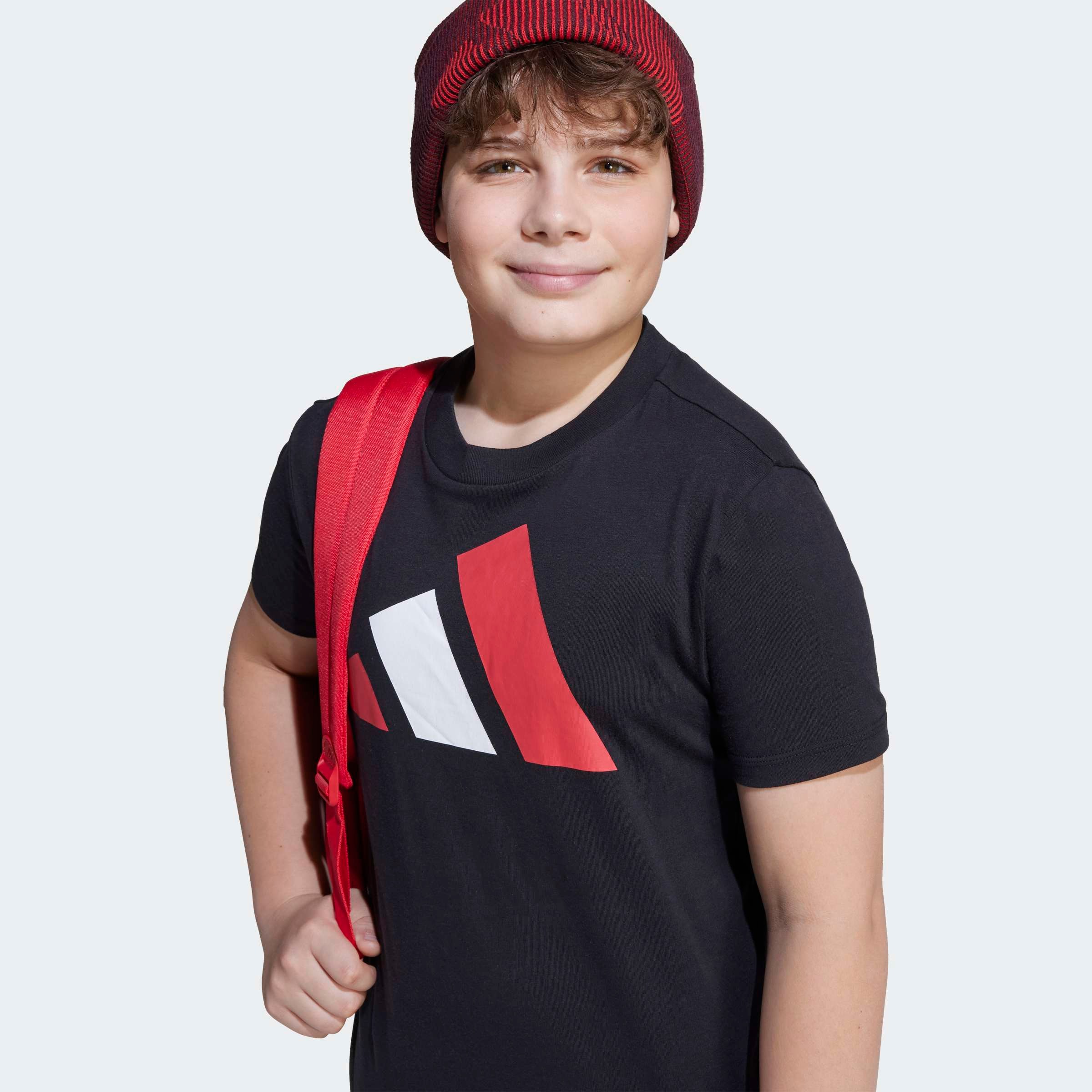adidas Sportswear T-shirt »ESSENTIALS KIDS« für Kinder und Teens, mit Rundhalsausschnitt, aus 100 % Baumwolle