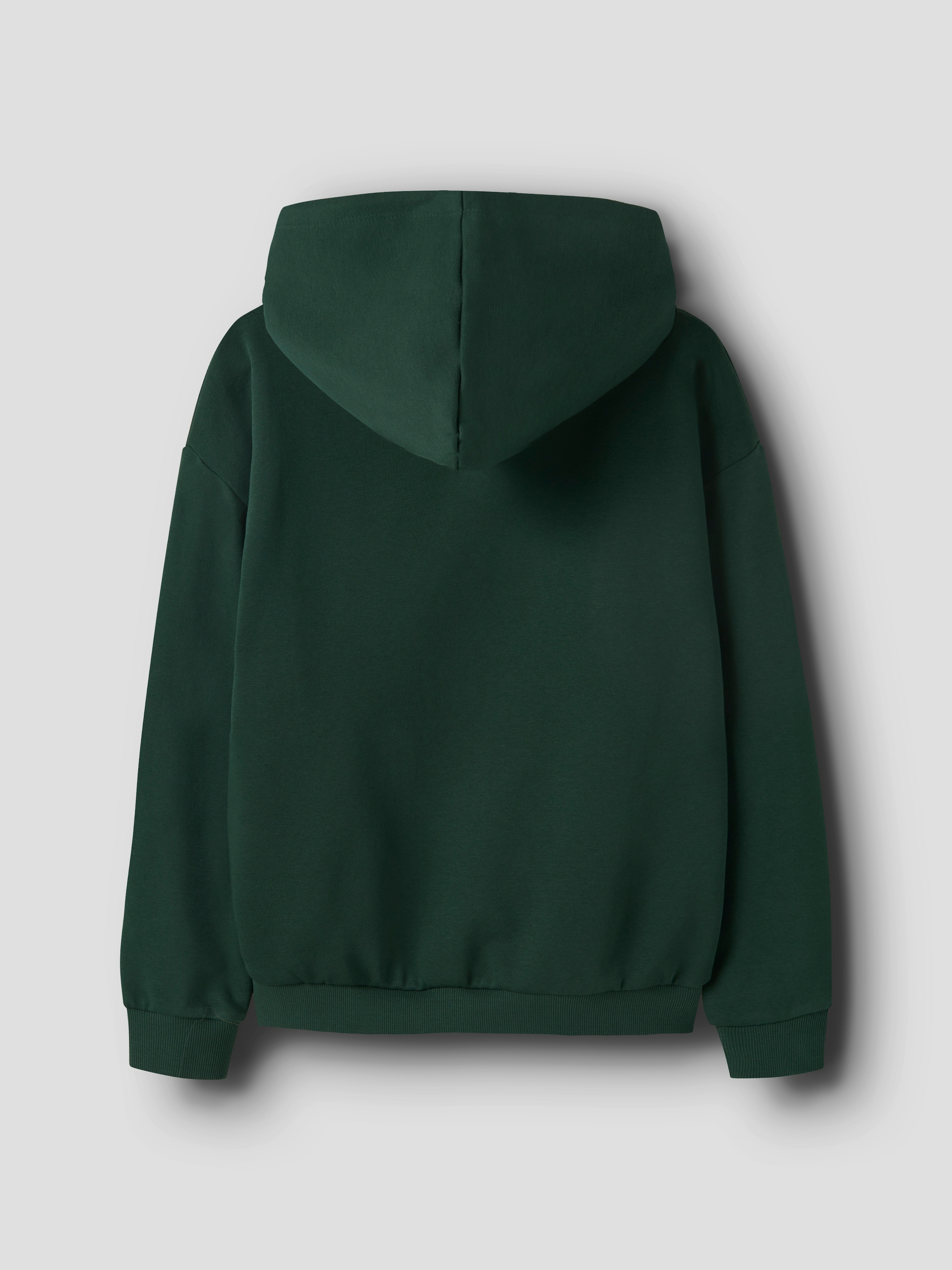 Name It Sweat à capuche »NKMOFRANNE LS RLX SWE BRU WH BF«, Baumwollmischung, locker geschnitten
