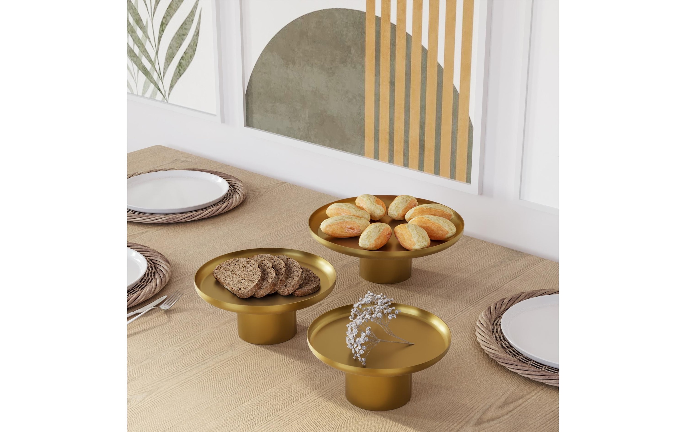   Dekoschale »Wallxpert 25.5/20.5/18.5 cm, 1 Stück«