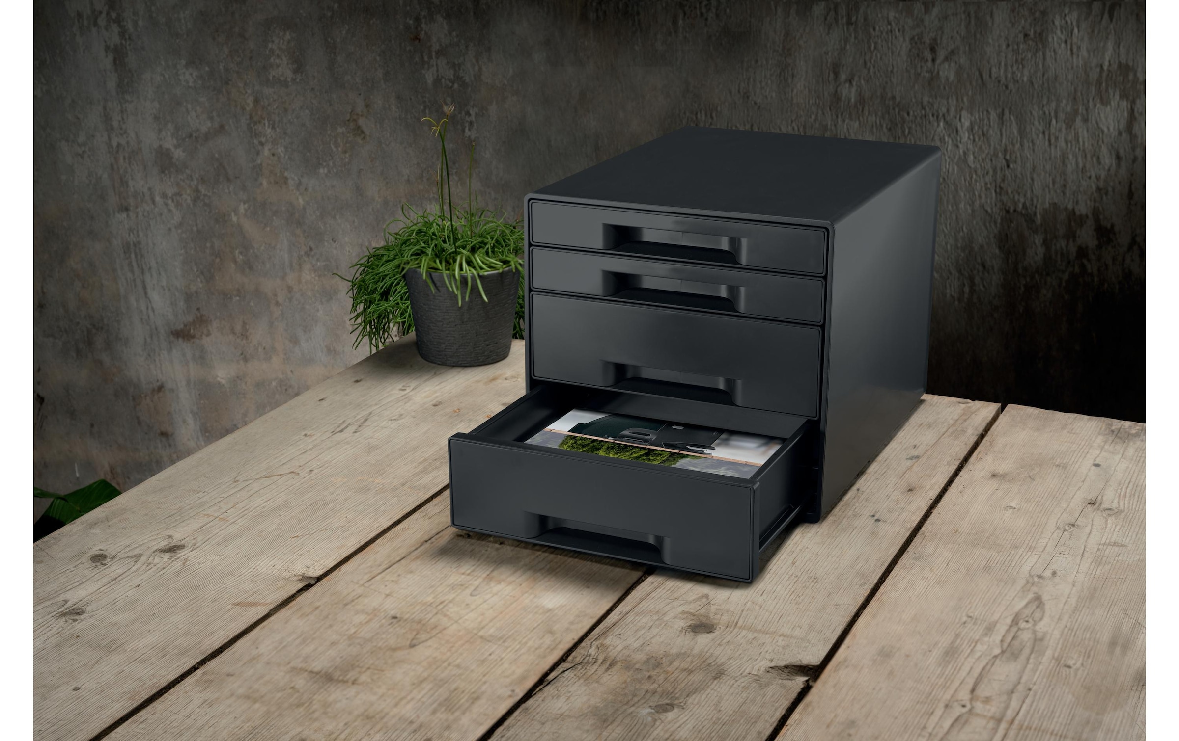 LEITZ Schubladeneinsatz »Recycle 4 Schubladen« 1 Stk. tlg.