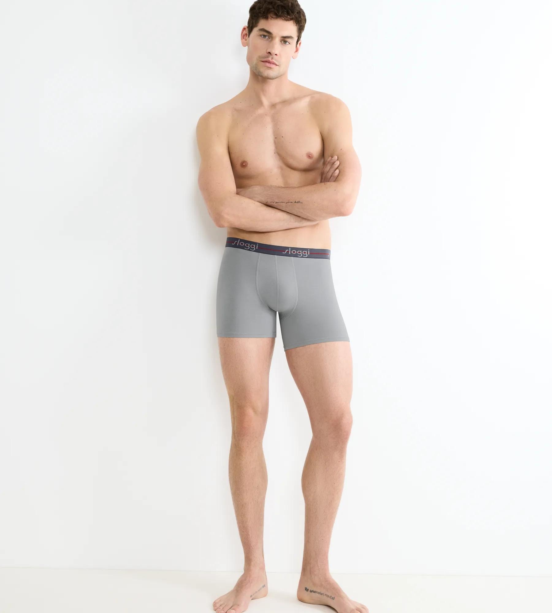 sloggi Boxers »men Start« 2er Pack,  ohne Eingriff, extra weiches Taillenband, Single-Jersey Qualität