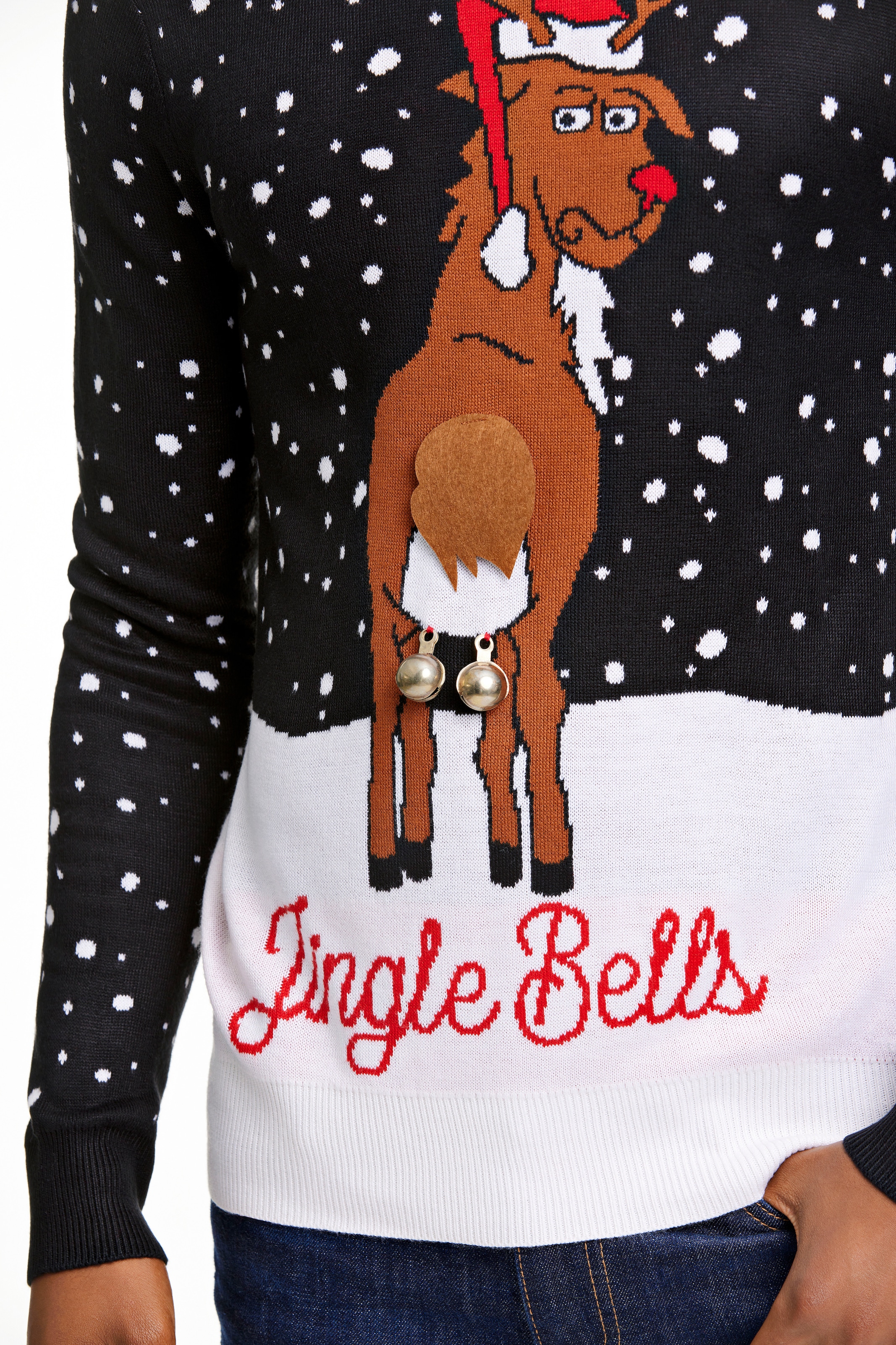 LINDBERGH Weihnachtspullover in Weihnachts-Optik