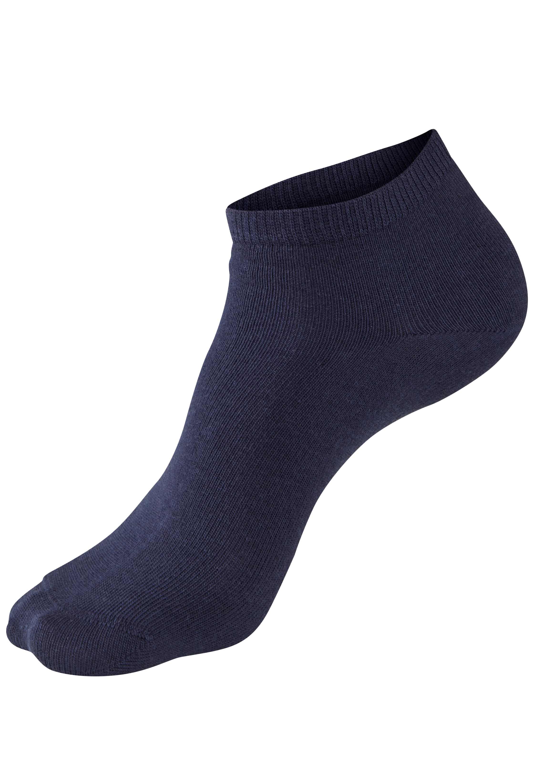 H.I.S Chaussettes courtes Packung, 10 Couple tlg. mit verstärkter Ferse und Spitze