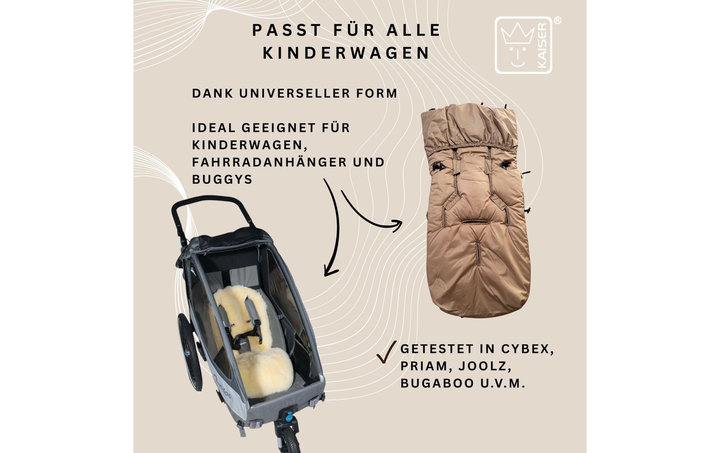 Kaiser Fusssack »Sheep«