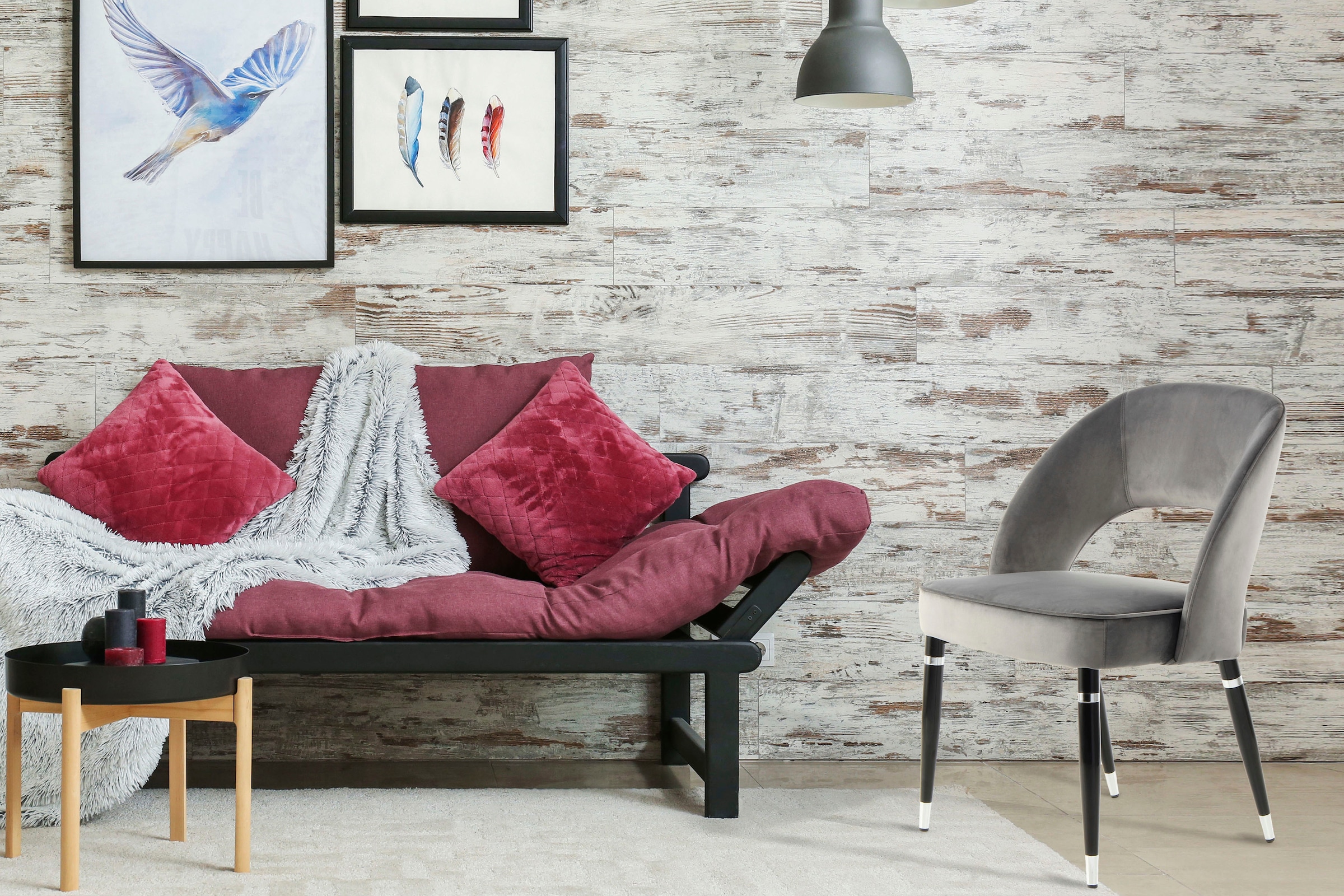 Kayoom Chaise rembourrée »Stuhl Courtney 525 2er-Set, 2er-Set Stühle, komfortables Sitzgefühl« (Set) 2 cuissamtweicher Bezug, modern, weicher Stoffbezug