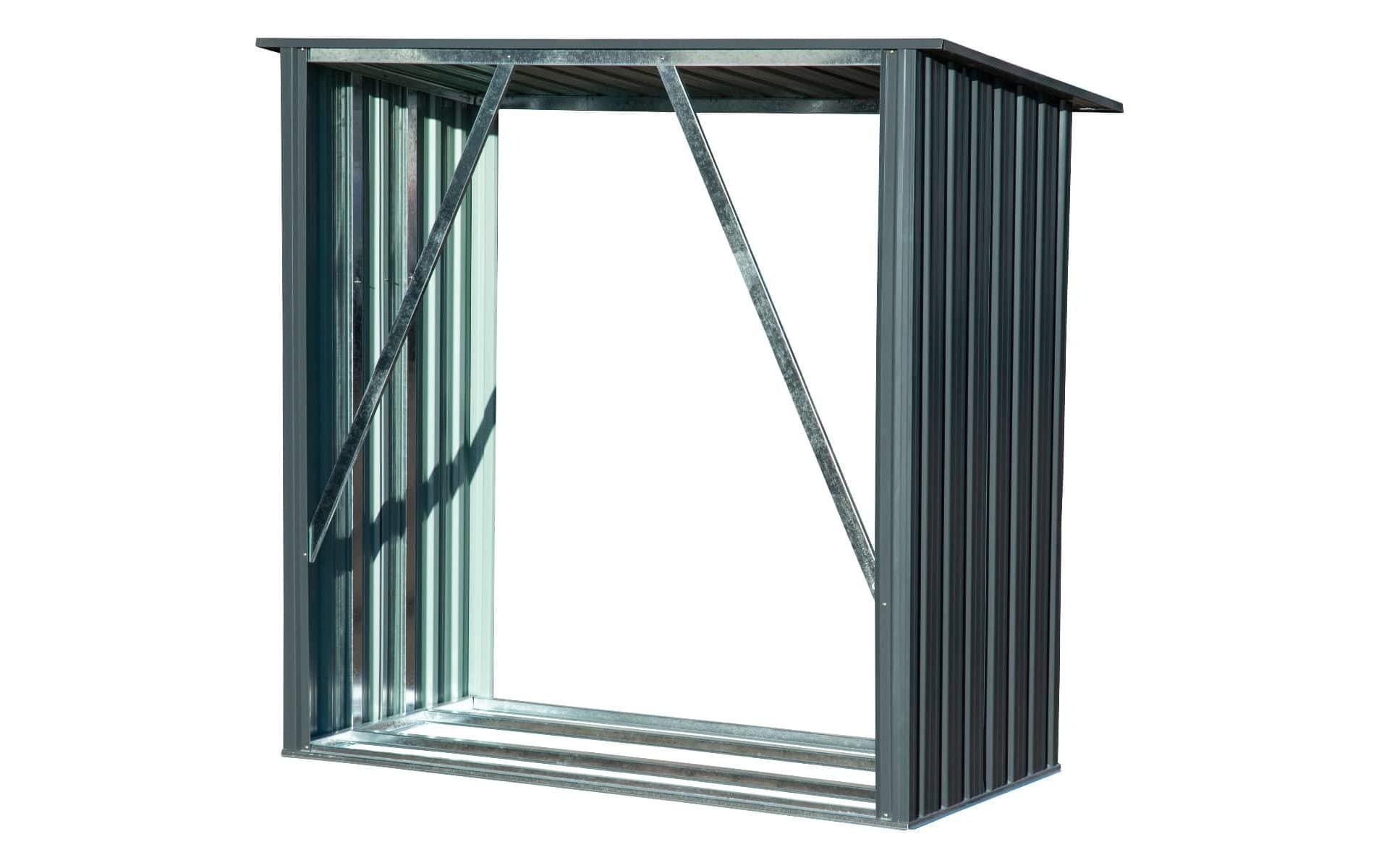 dobar Étagère pour bois de cheminée »«Madera»« XXL-Unterstand für Brennholz