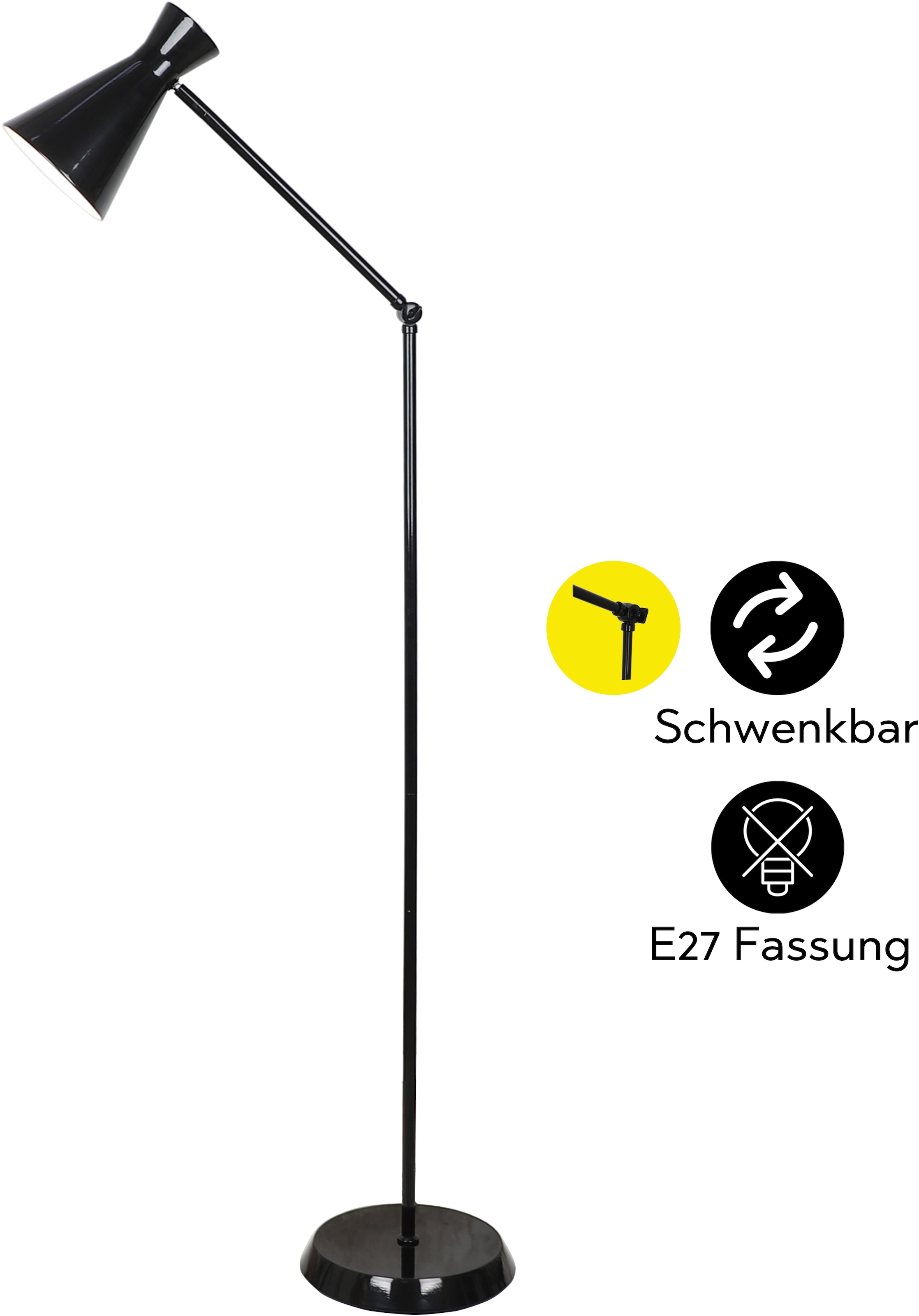 GOODproduct Lampadaire »Renell« 1 cuis