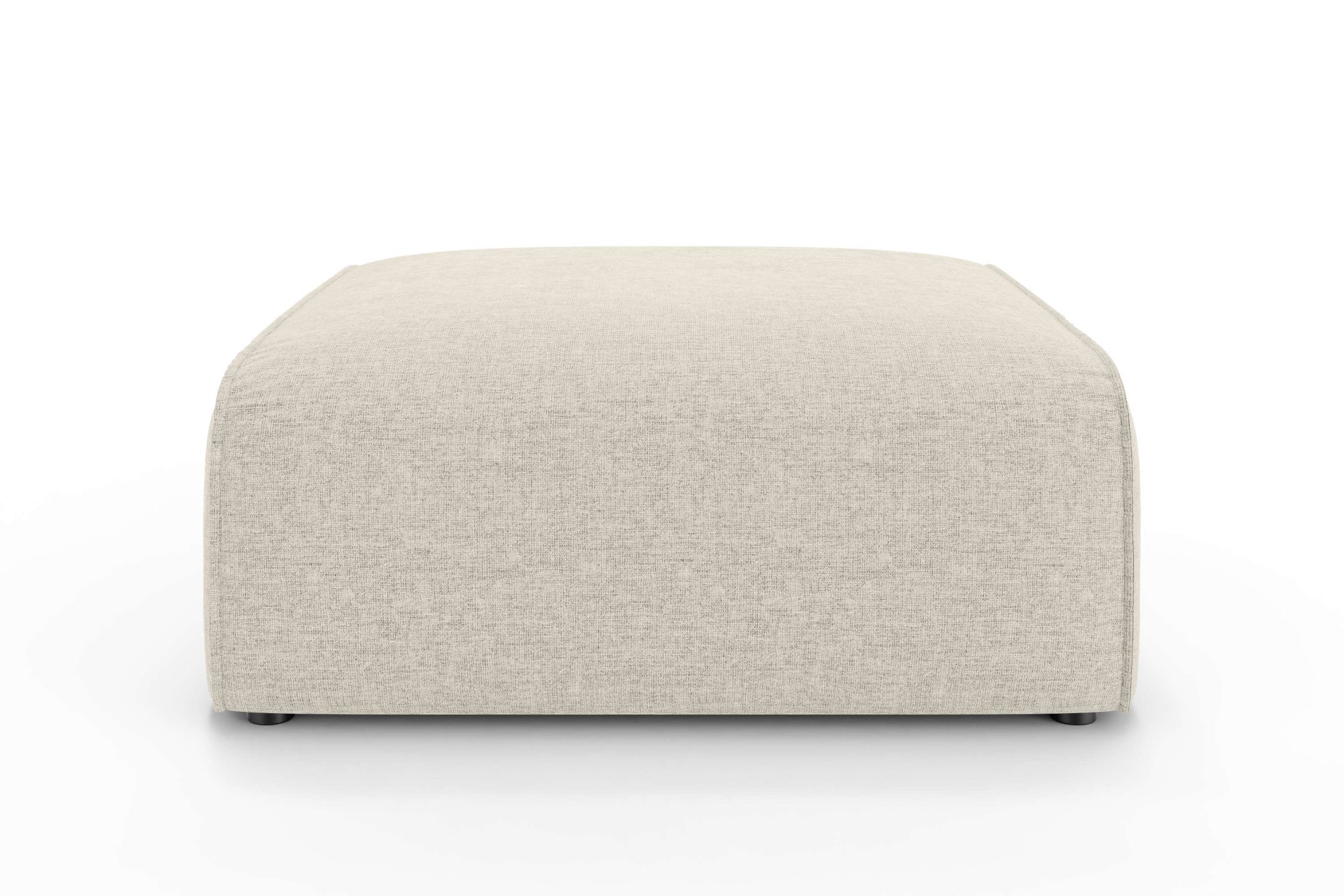 GOODproduct Tabouret rembourré »Merid Sitzhocker, Masse B/T/H: 97/97/43 cm« als Modul oder separat verwendbar, für individuelle Zusammenstellung