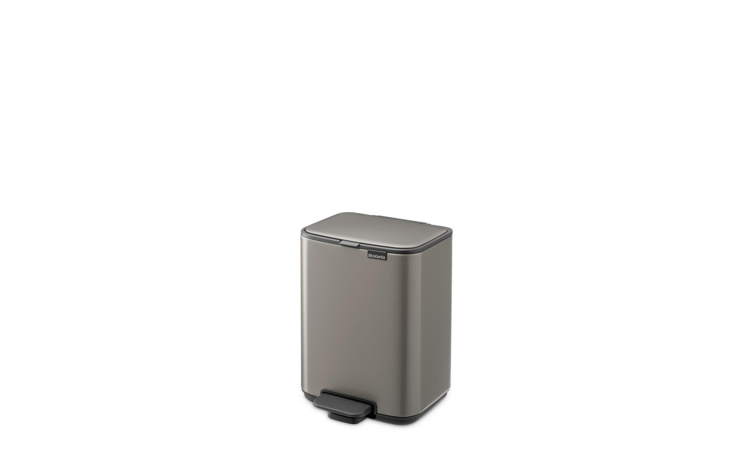 Brabantia Kosmetikeimer »Bo 7 l« 1 Behälter Platzsparender Abfallbehälter mit Soft-Close-Funktion
