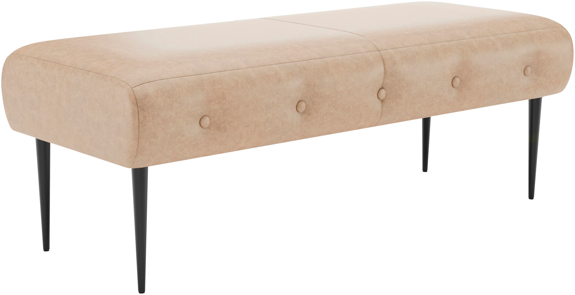 Home affaire 2-Sitzer »Amber« mit Knopfheftung,in verschieden Stoffarten