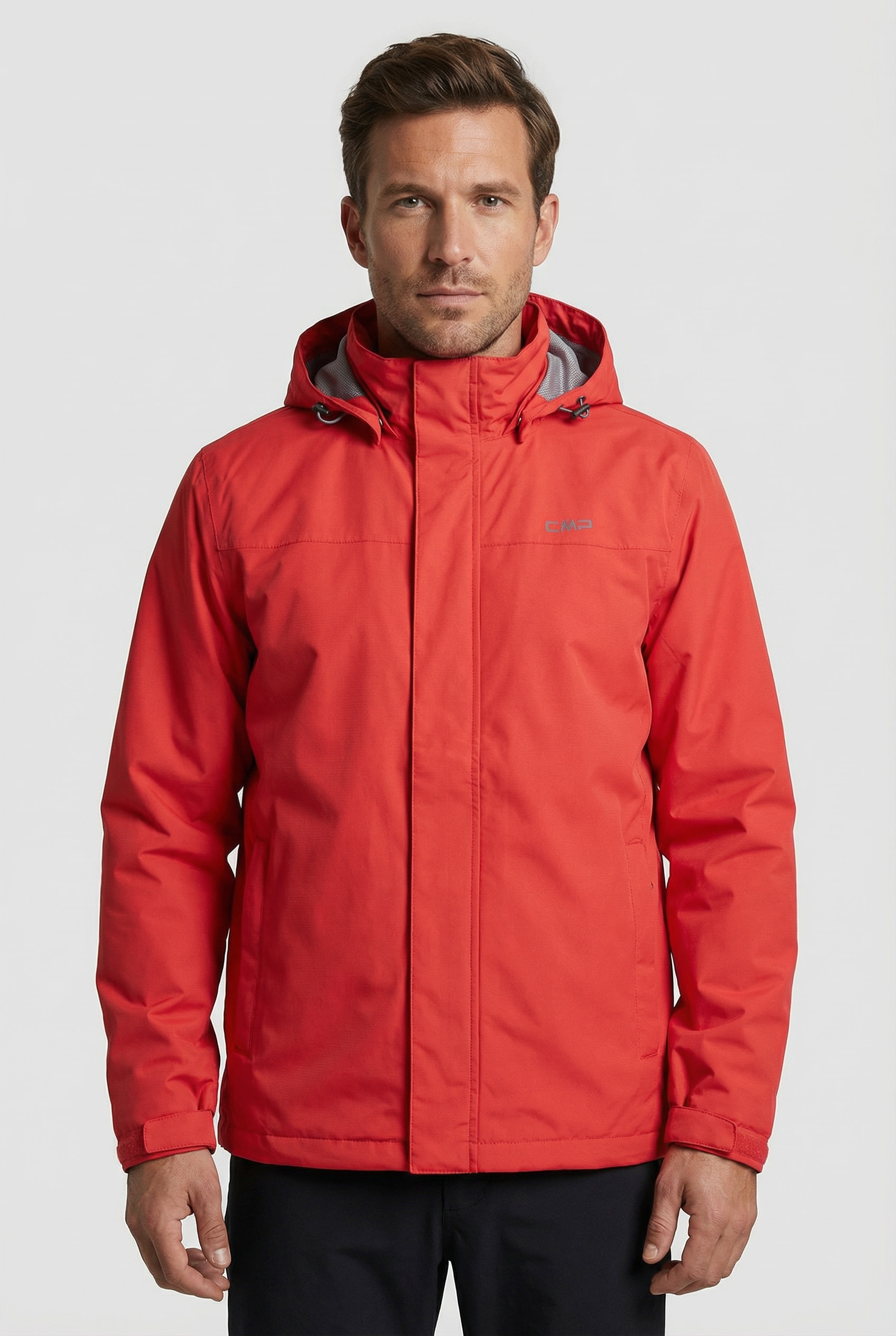 CMP Veste de pluie mit Kapuze Atmungsaktiv & Winddicht & Wasserdicht, Übergangsjacke