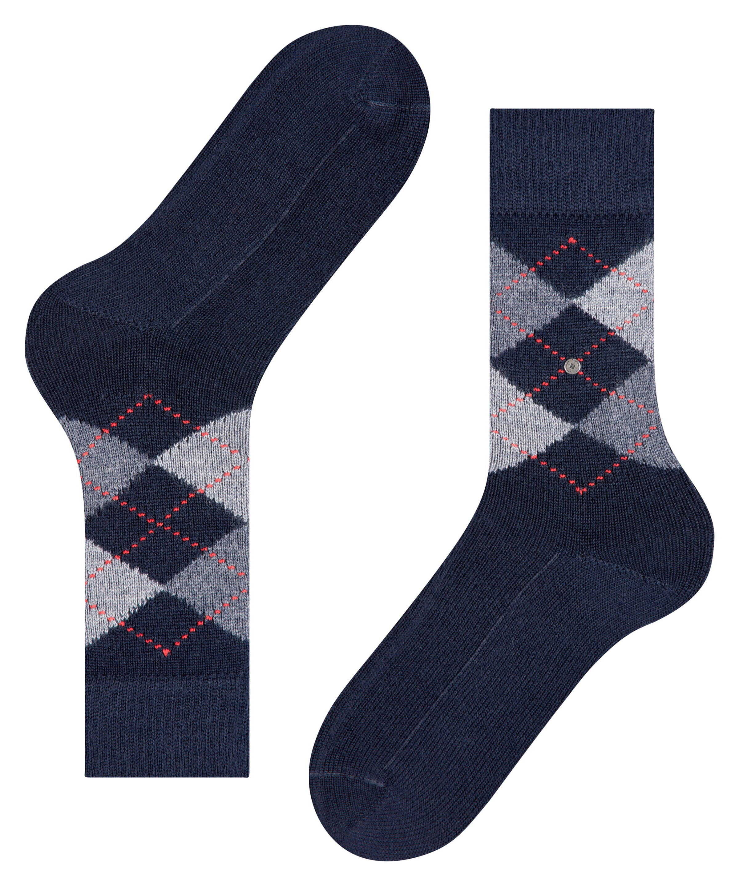 Burlington Socken »Preston« Einheitsgrösse 40-46, Argyle-Muster, weiche Haptik