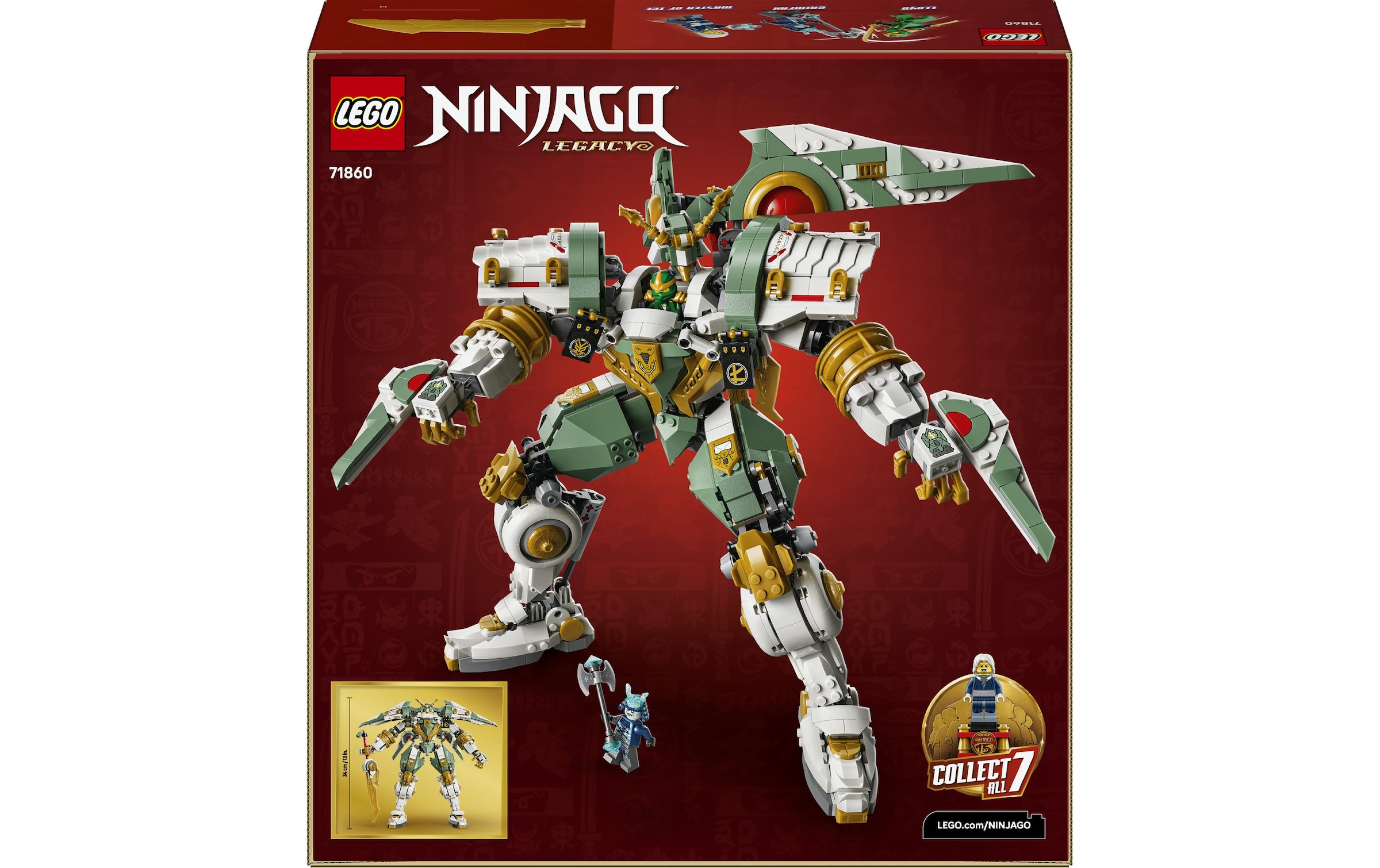 LEGO® Pions de construction »15-jähriges Jubiläum: Lloyds Titan-Mech (71860), LEGO Ninjago«