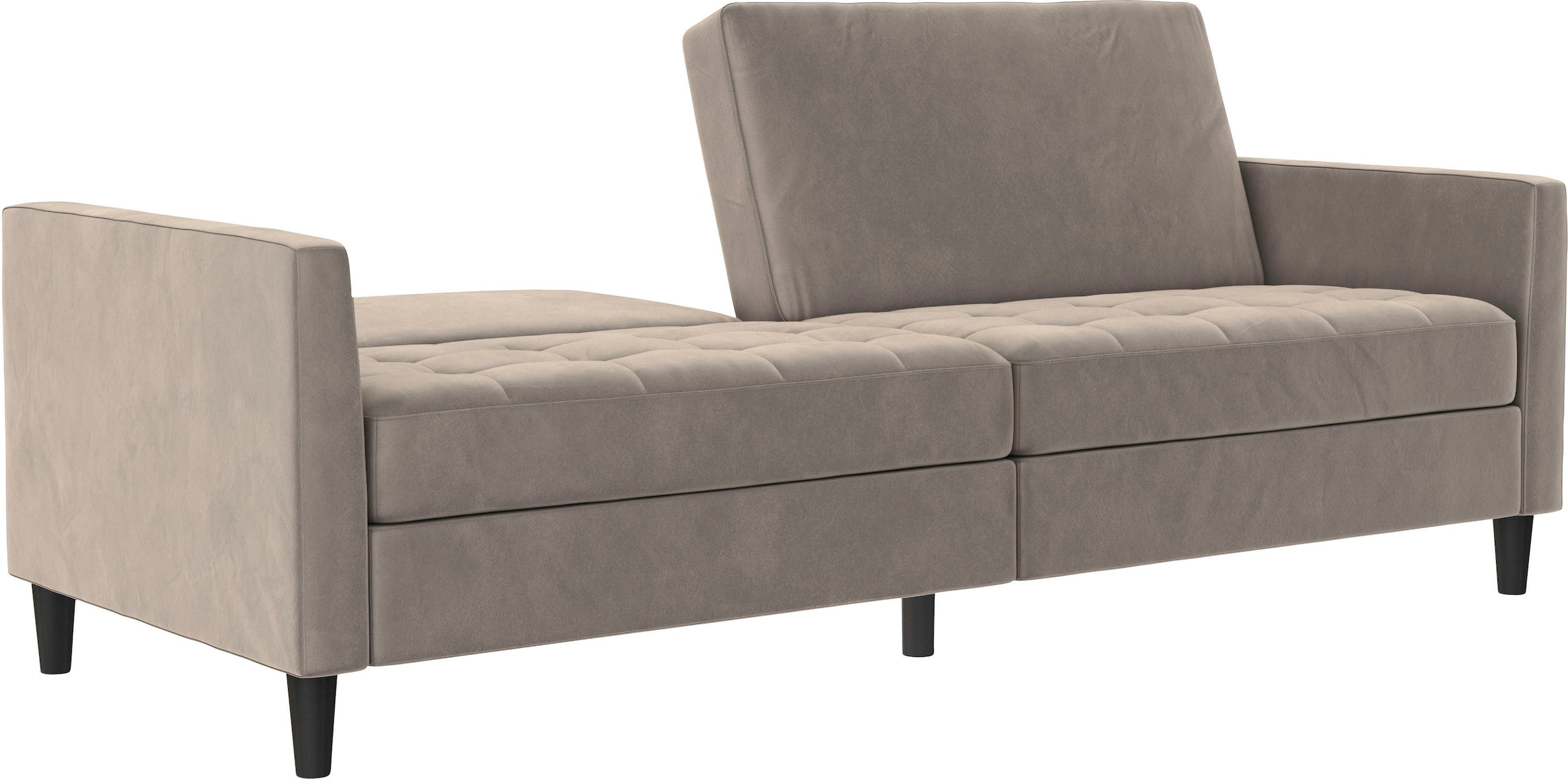 Dorel Home 3-places »Presley« Sofa mit Bett-Funktion und verstellbarer Rückenlehne