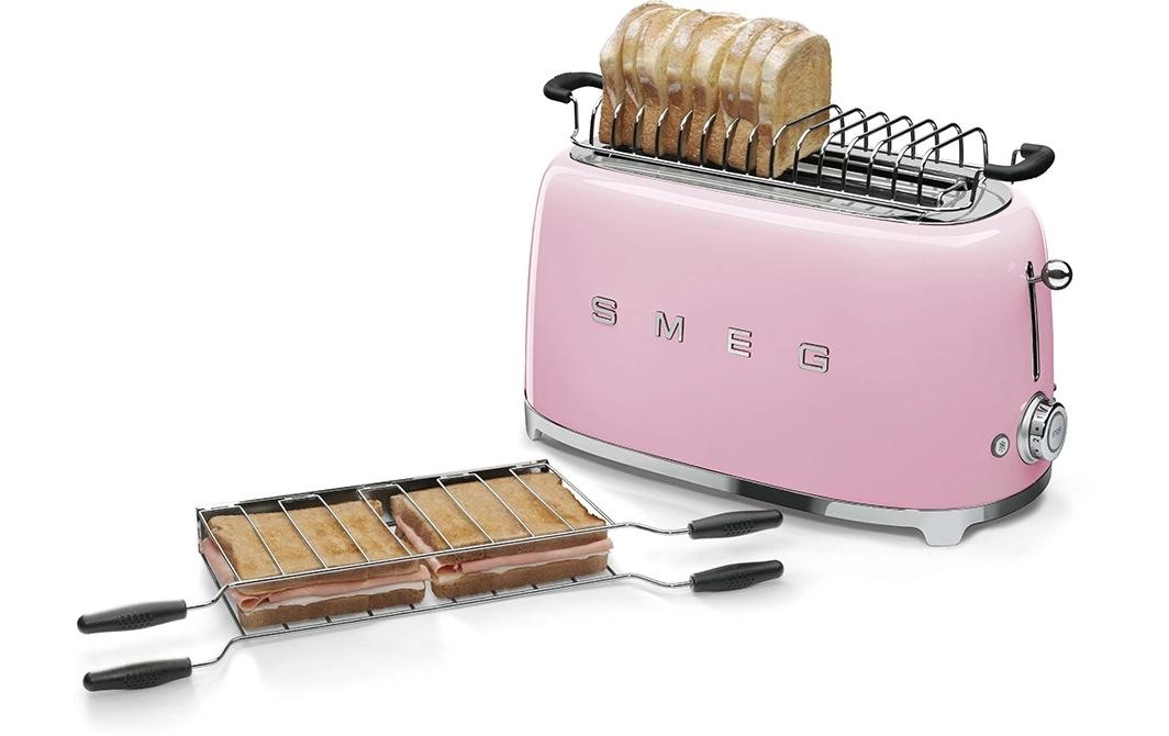 Smeg Toaster »TSF02PKEU« 2 lange Schlitze 1500 W