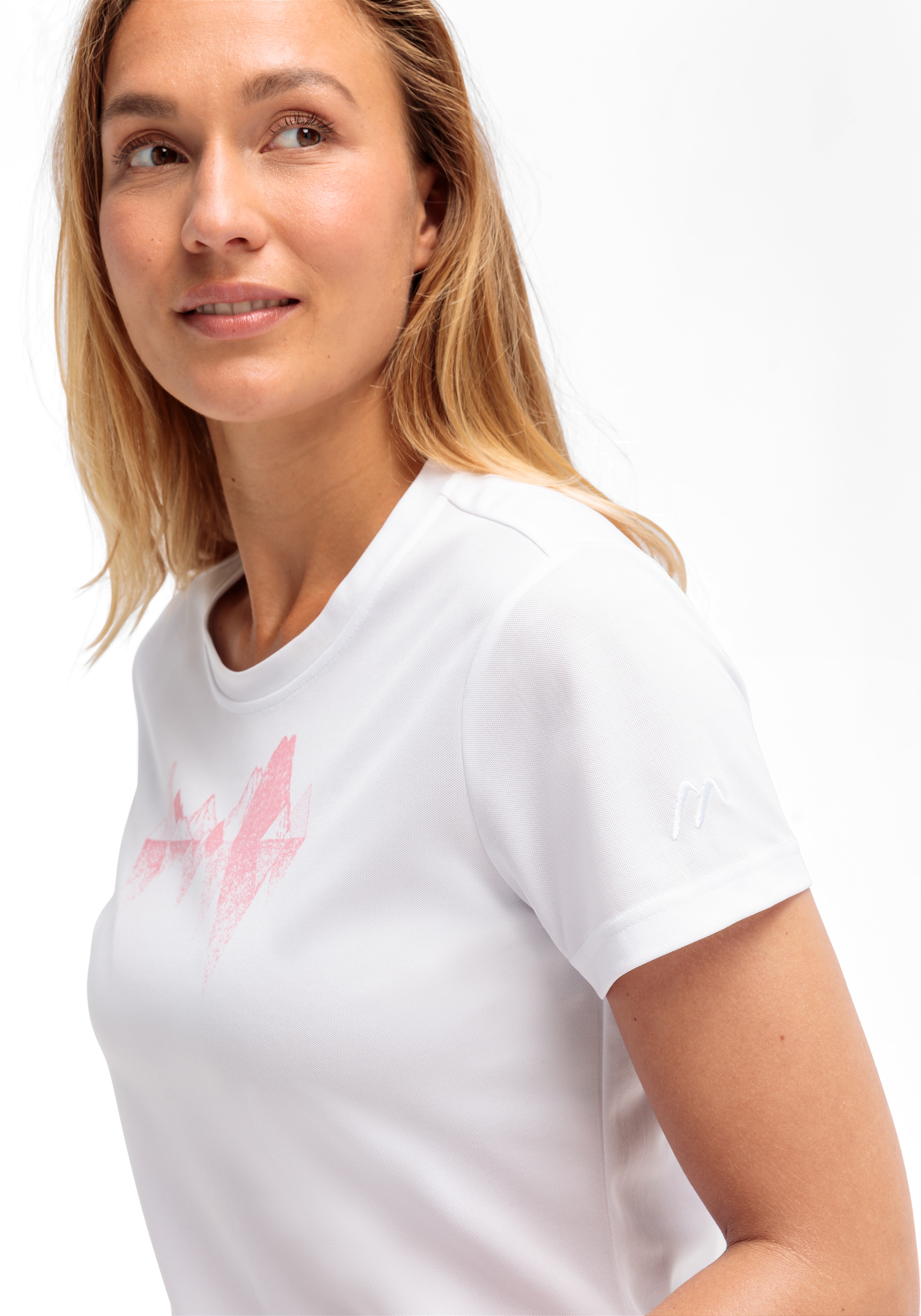 Maier Sports T-Shirt »Tilia Pique W« Damen Kurzarmshirt, leichtes Sommer Funktionsshirt, Rundhals, Reg Fit