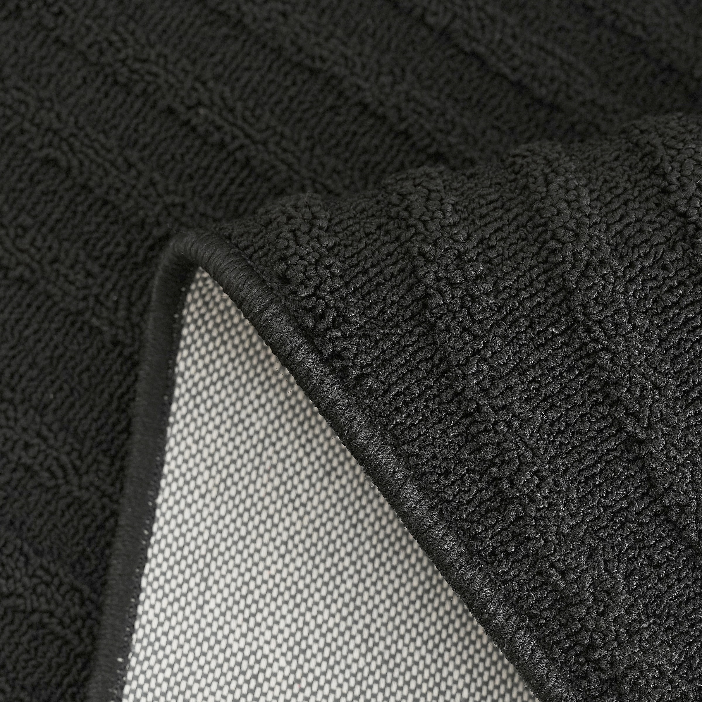 my home Tapis »Jola Hoch-Tief-Design, Scandi-Look, Zen« Rectangulaire 10 mm Höhe Boho, Modern, 3D, Wohnzimmer, Schlafzimmer, wasserabweisend