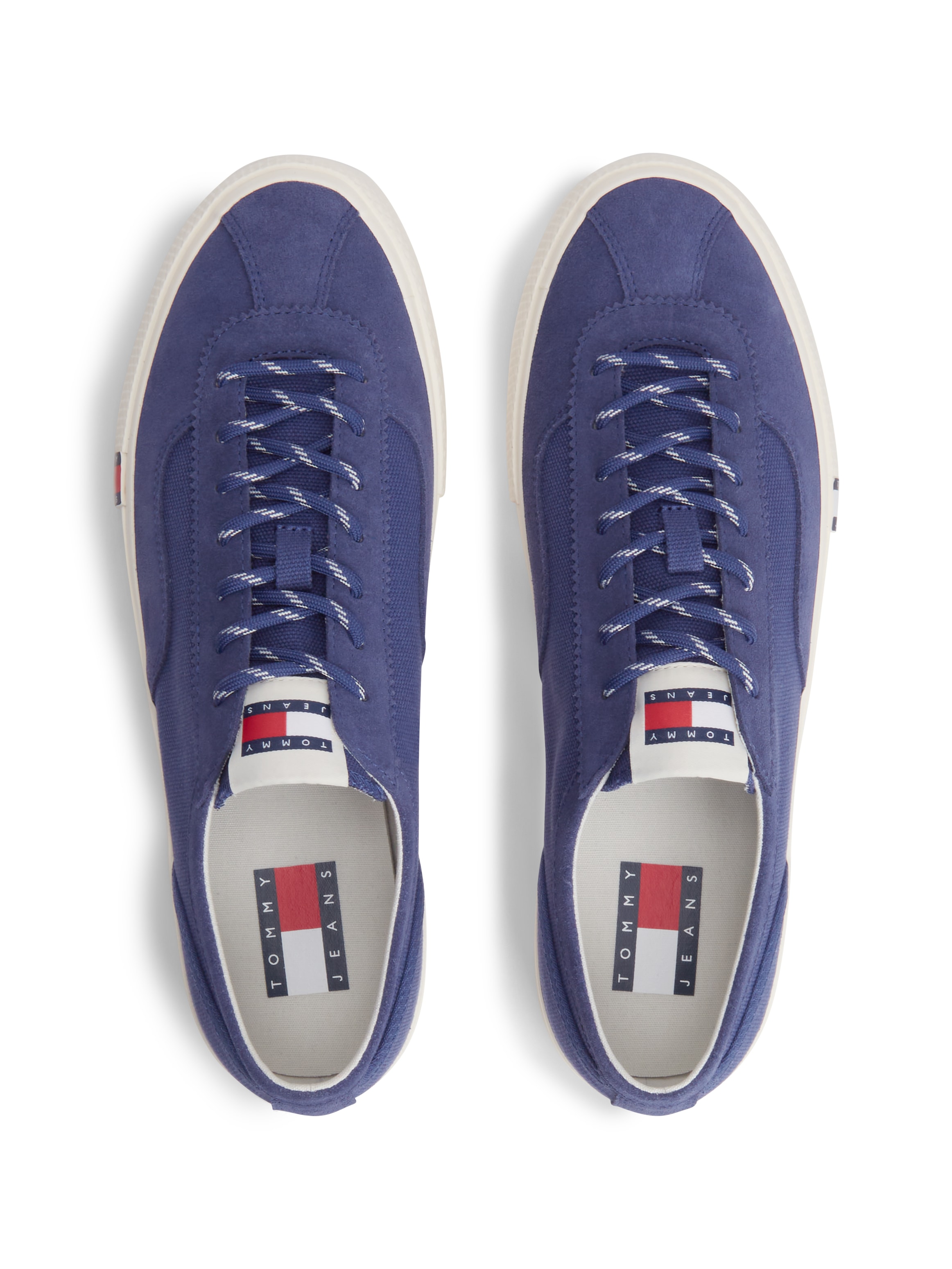 Tommy Jeans Sneakers »ARCHIVE VULC Y2K CANVAS MIX«  Freizeitschuh, Halbschuh, Schnürschuh mit Logoflagge in der Sohle