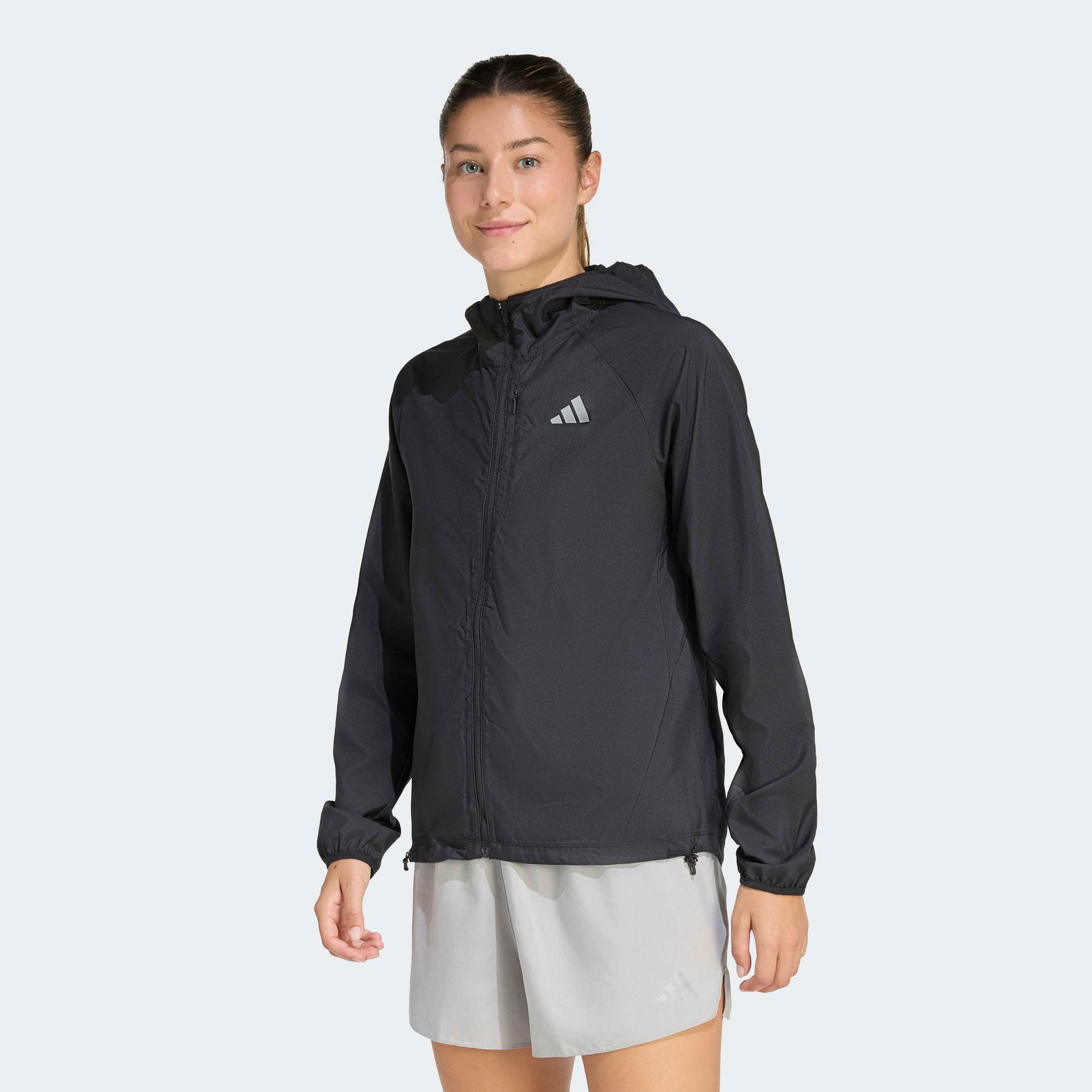 adidas Performance Veste de course à pied »ADI365 RUNNING ESSENTIALS T« pour adultes, avec fermeture éclair, coupe sportive